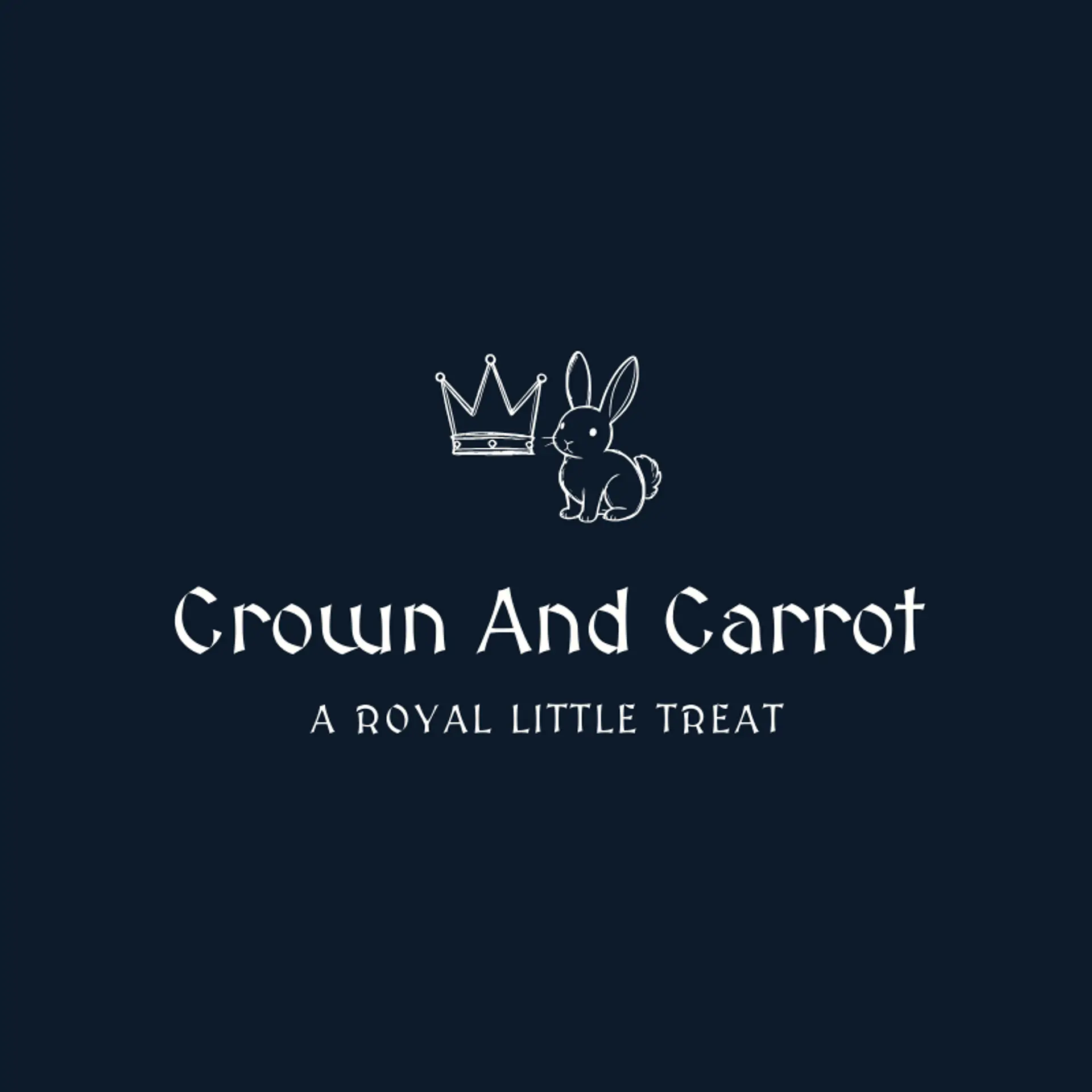 Crown And Carrot logo for bunny