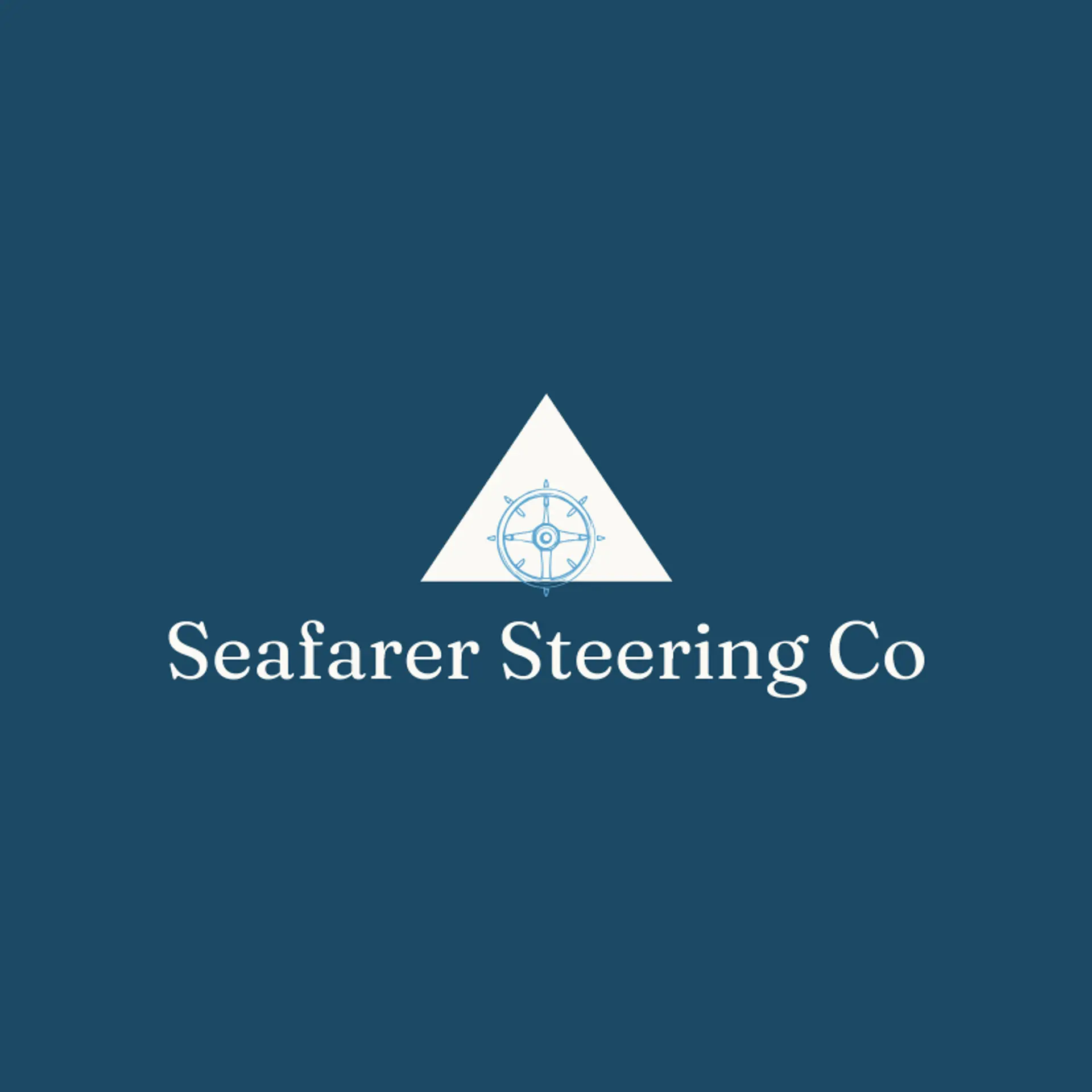 Seafarer Steering Co logo for helm
