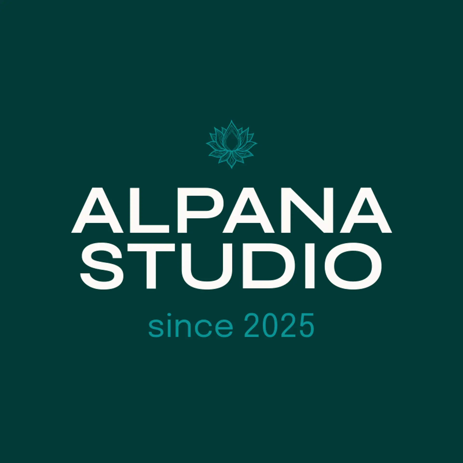 Alpana Studio logo for bengali