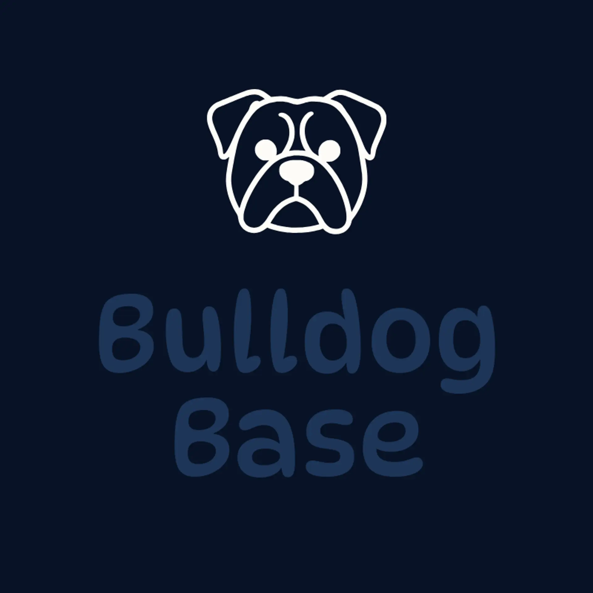 Bulldog Base logo for bulldog