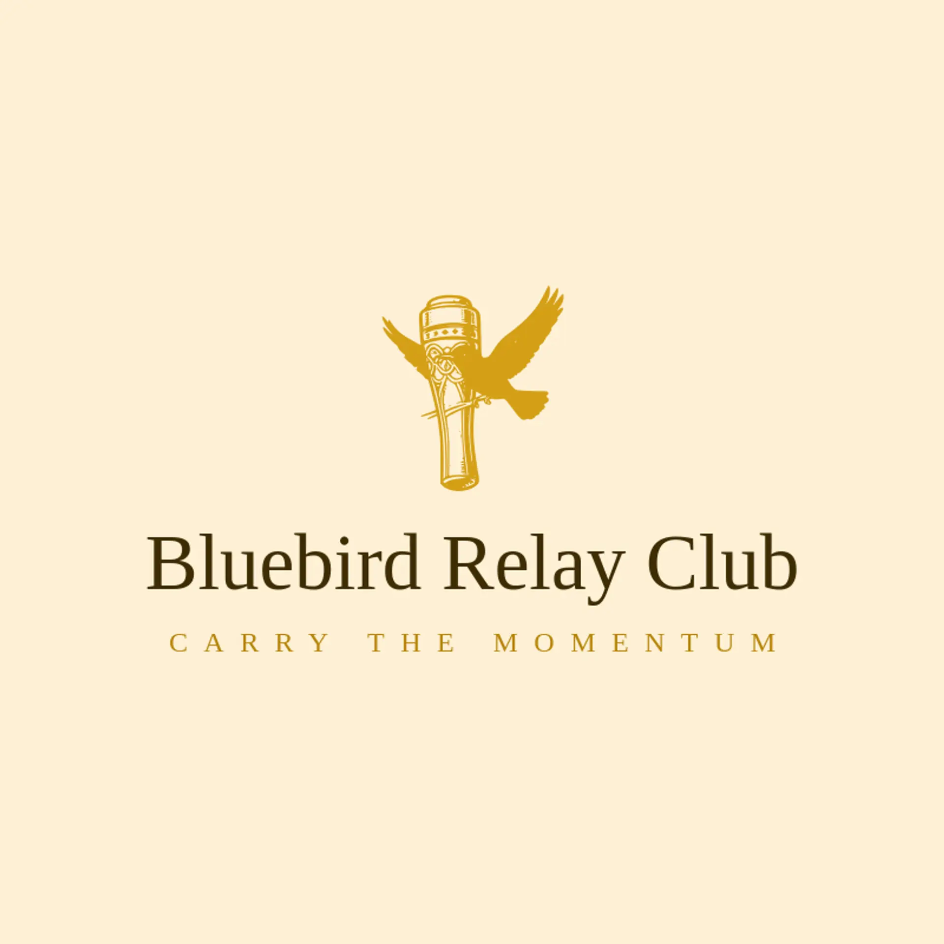 Bluebird Relay Club logo for olympic