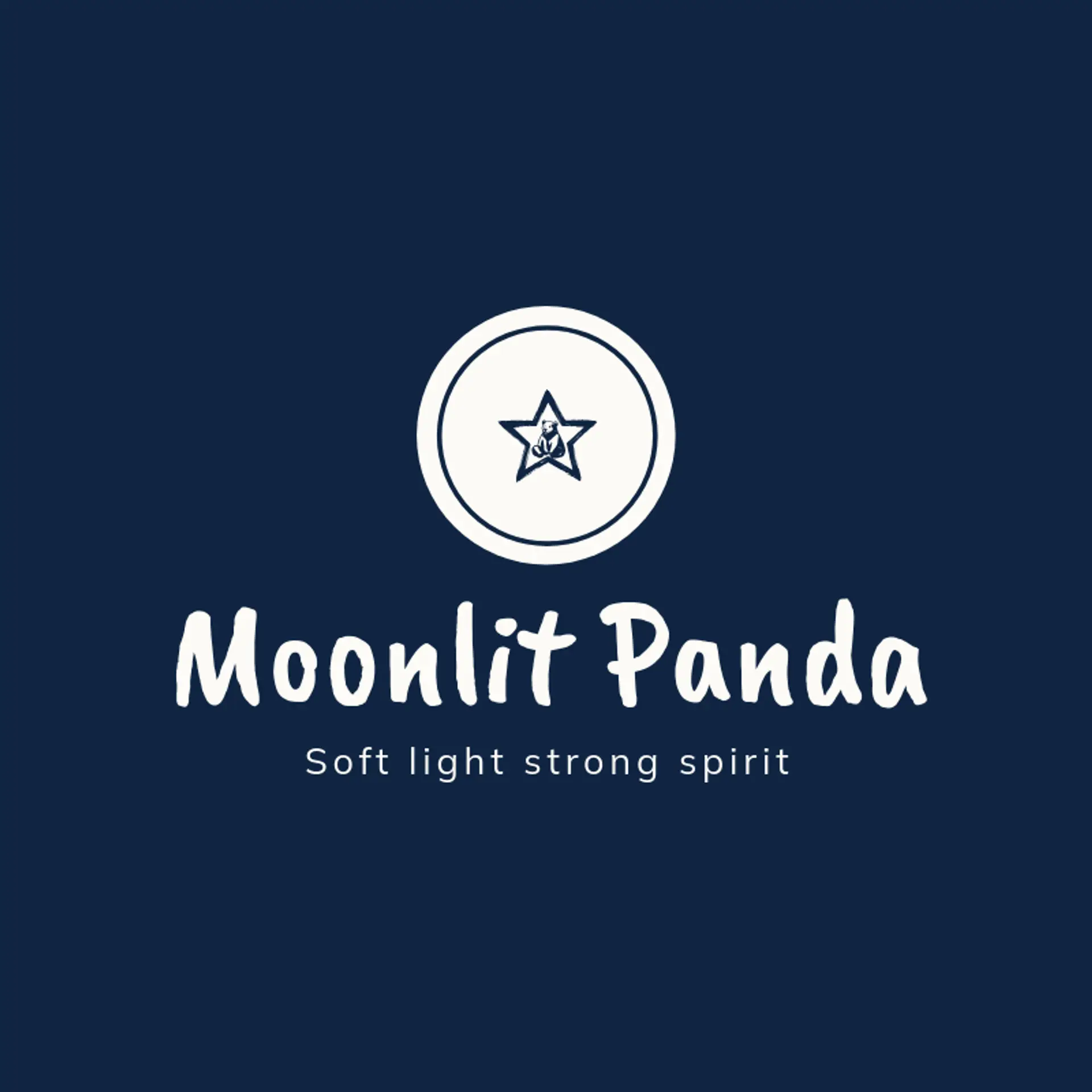 Moonlit Panda logo for panda