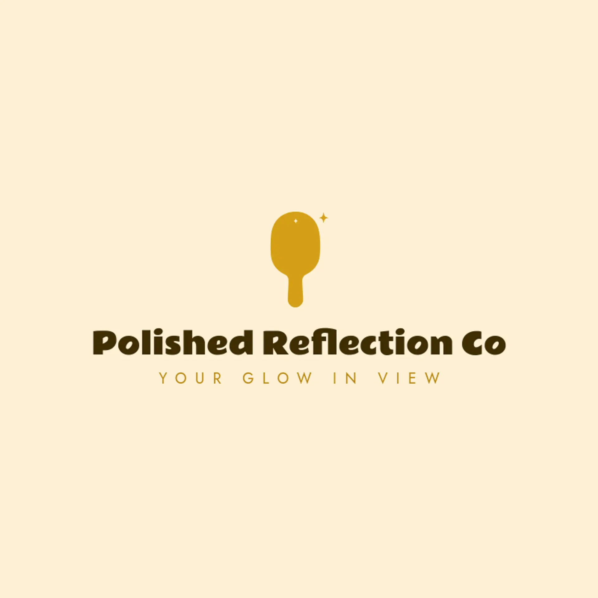 Polished Reflection Co logo for nail
