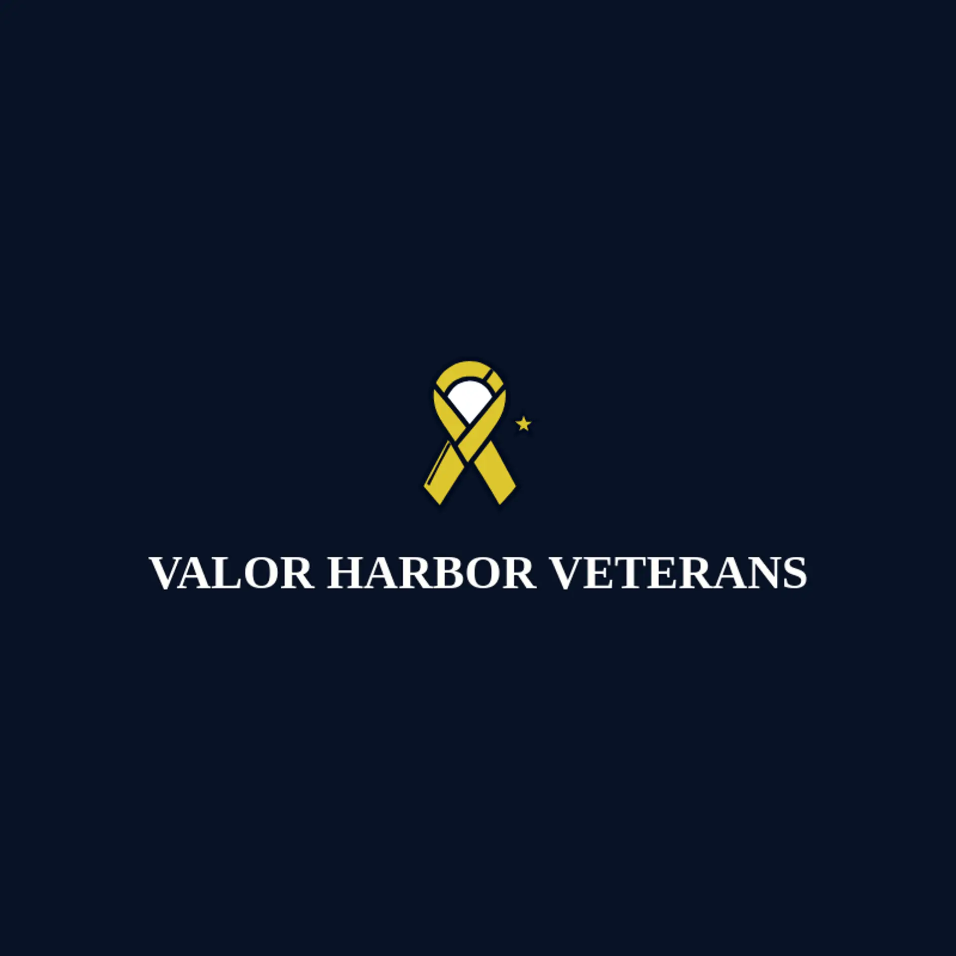 Valor Harbor Veterans logo for veteran