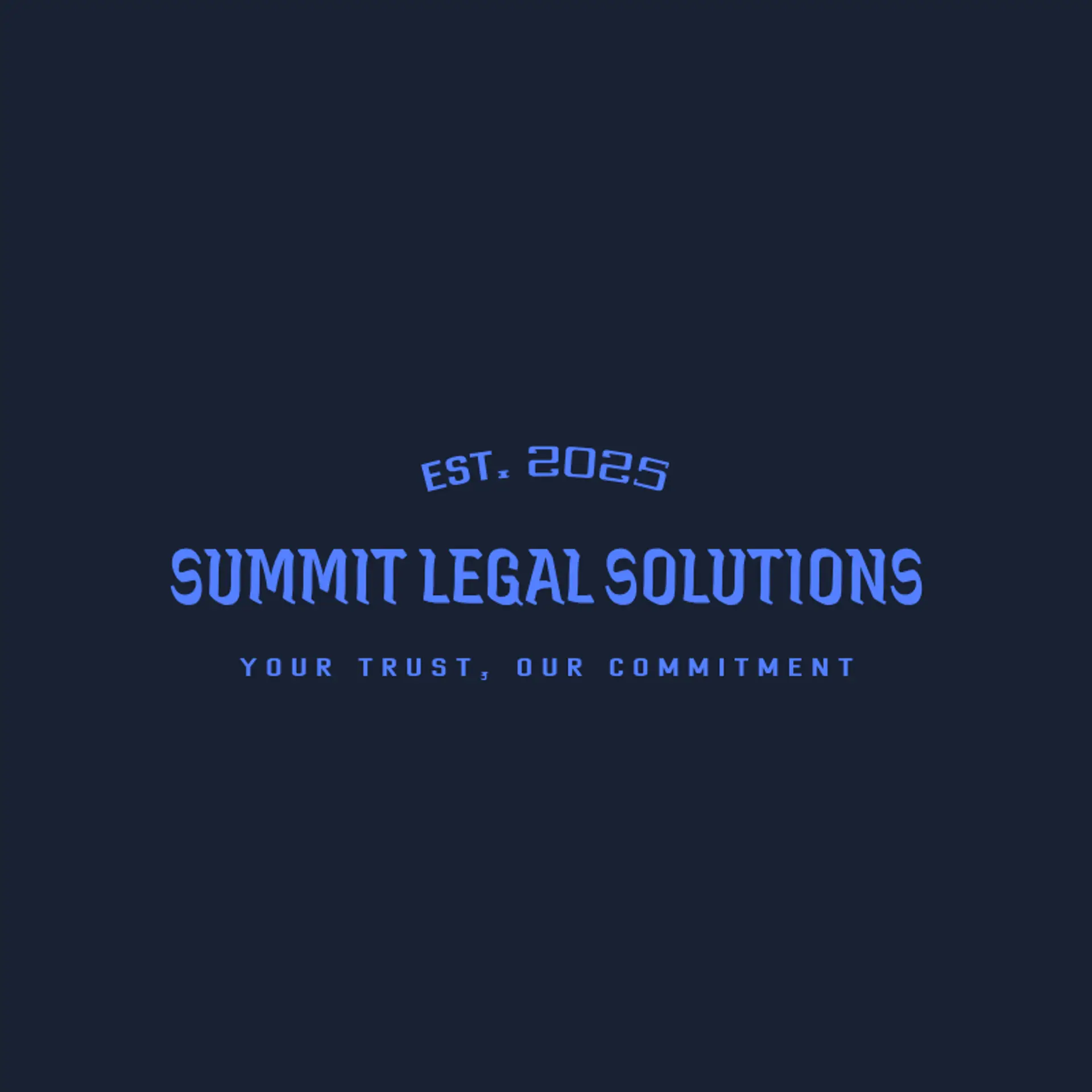 Summit Legal Solutions logo for law office