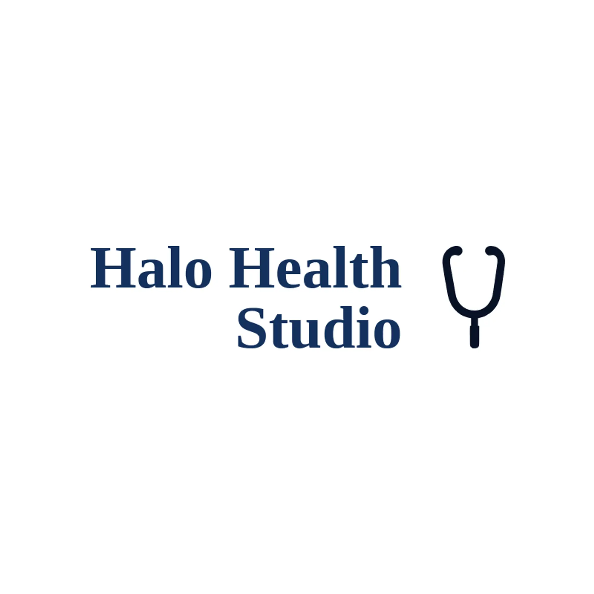 Halo Health Studio logo for stethoscope