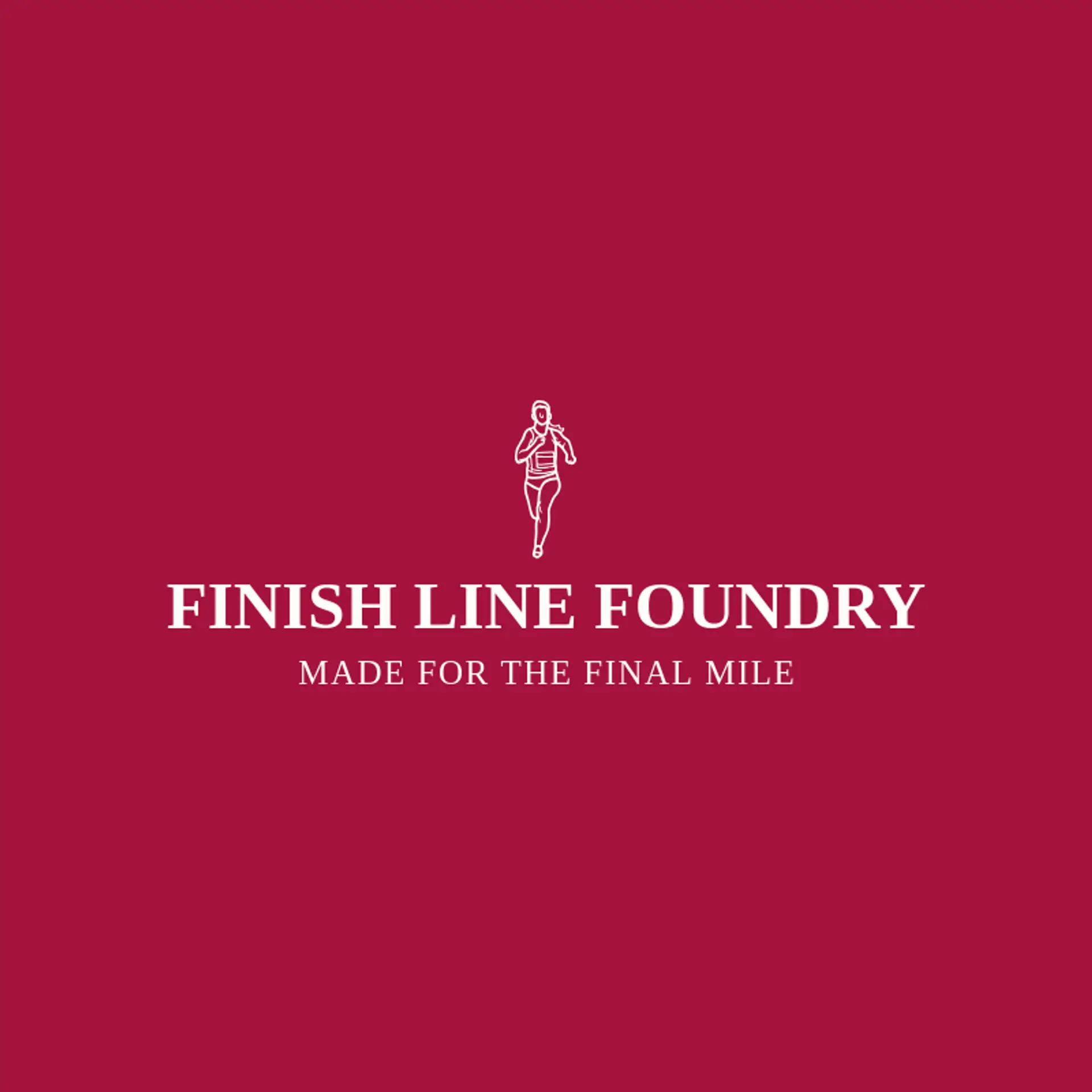 Finish Line Foundry logo for marathon