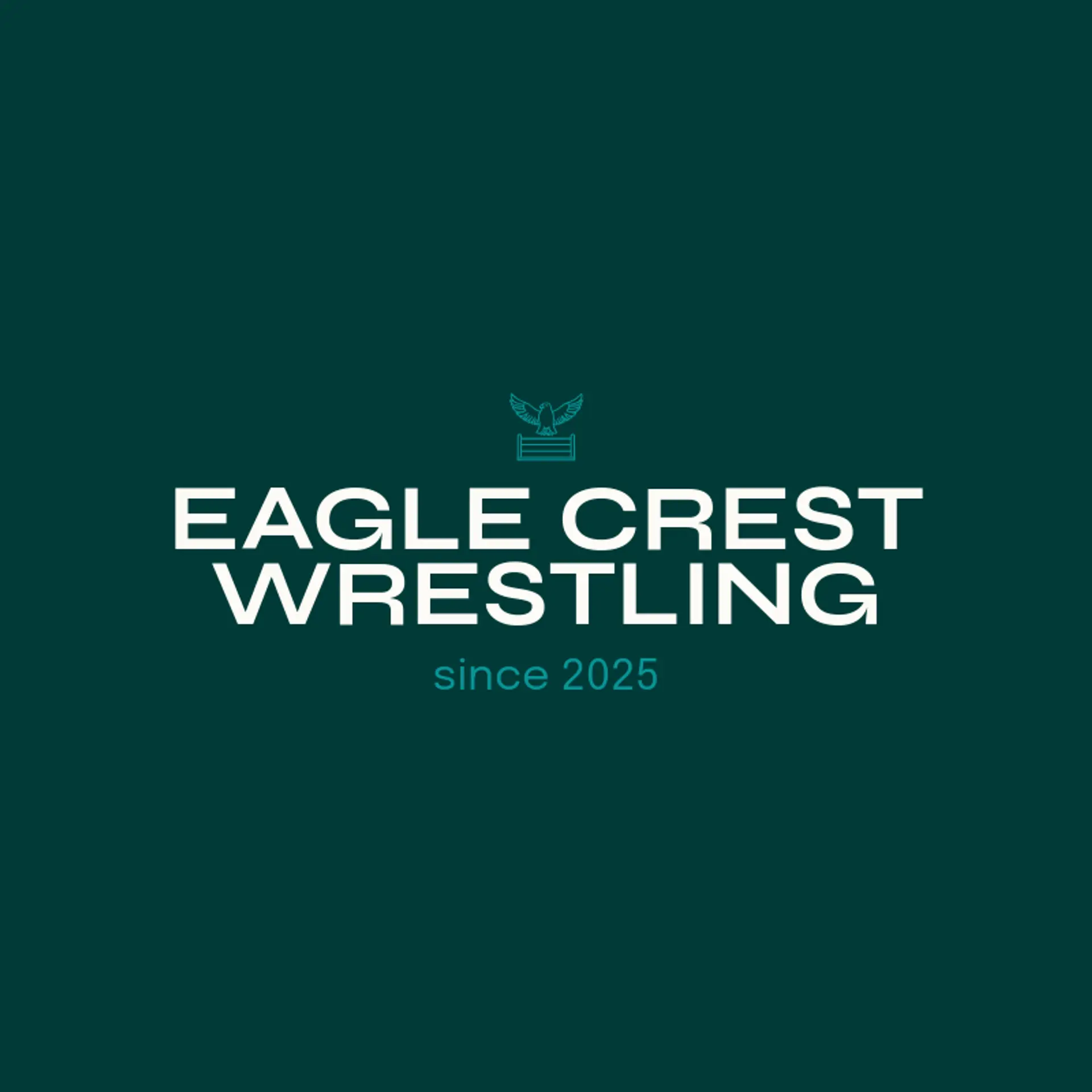 Eagle Crest Wrestling logo for wrestling