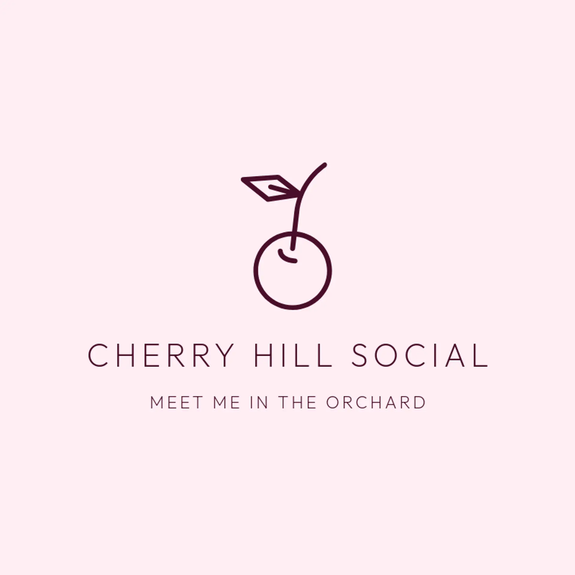 Cherry Hill Social logo for cherry