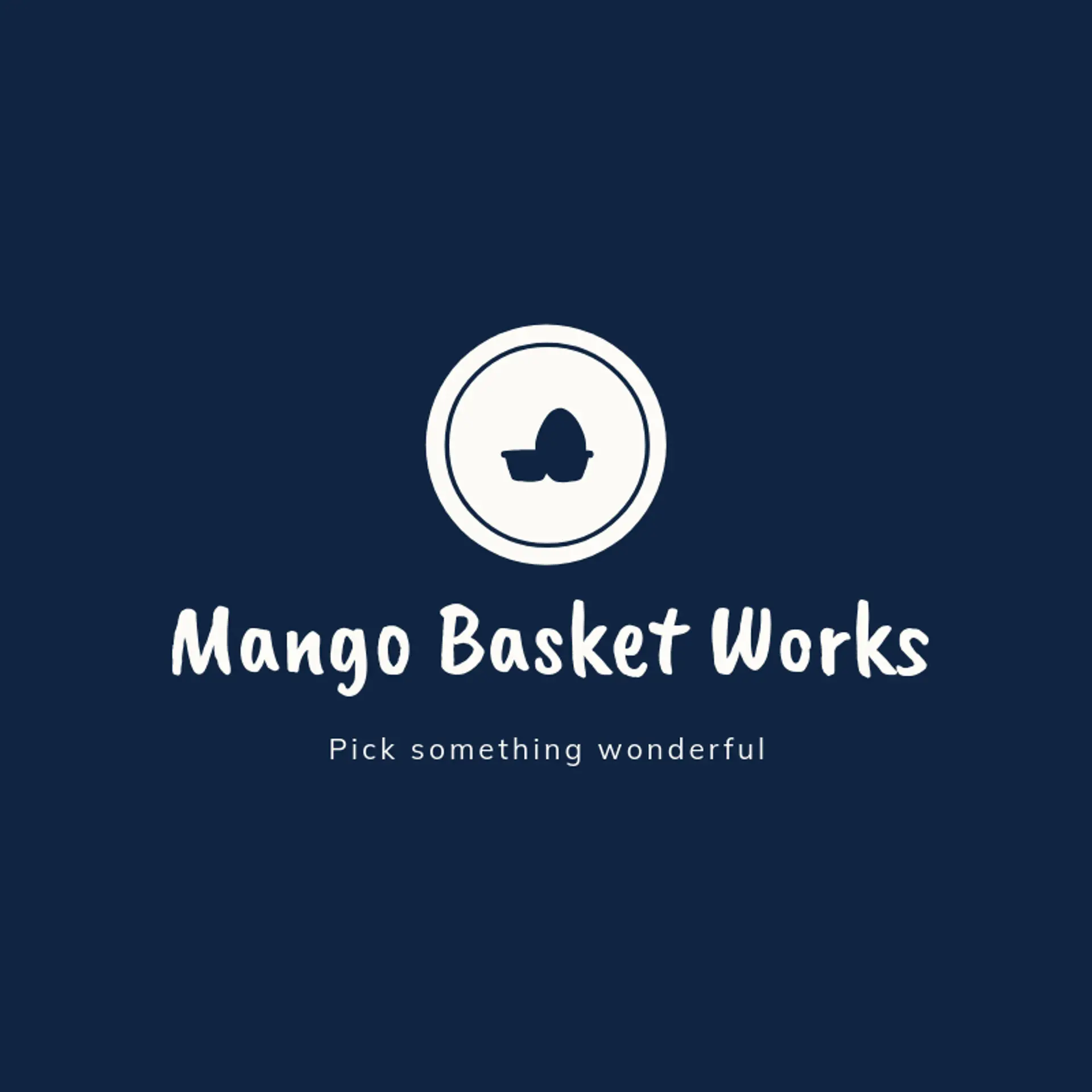 Mango Basket Works logo for mango