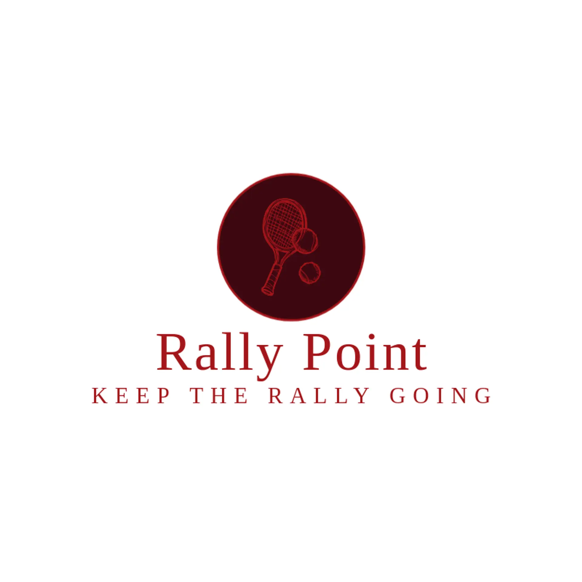 Rally Point logo for tennis