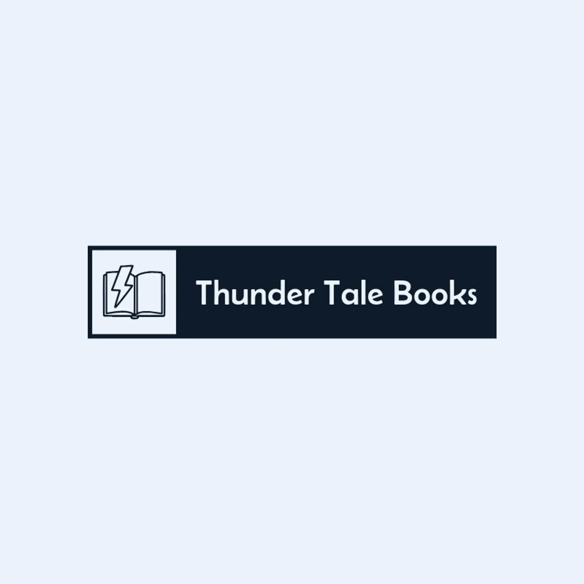 Thunder Tale Books logo for lightning