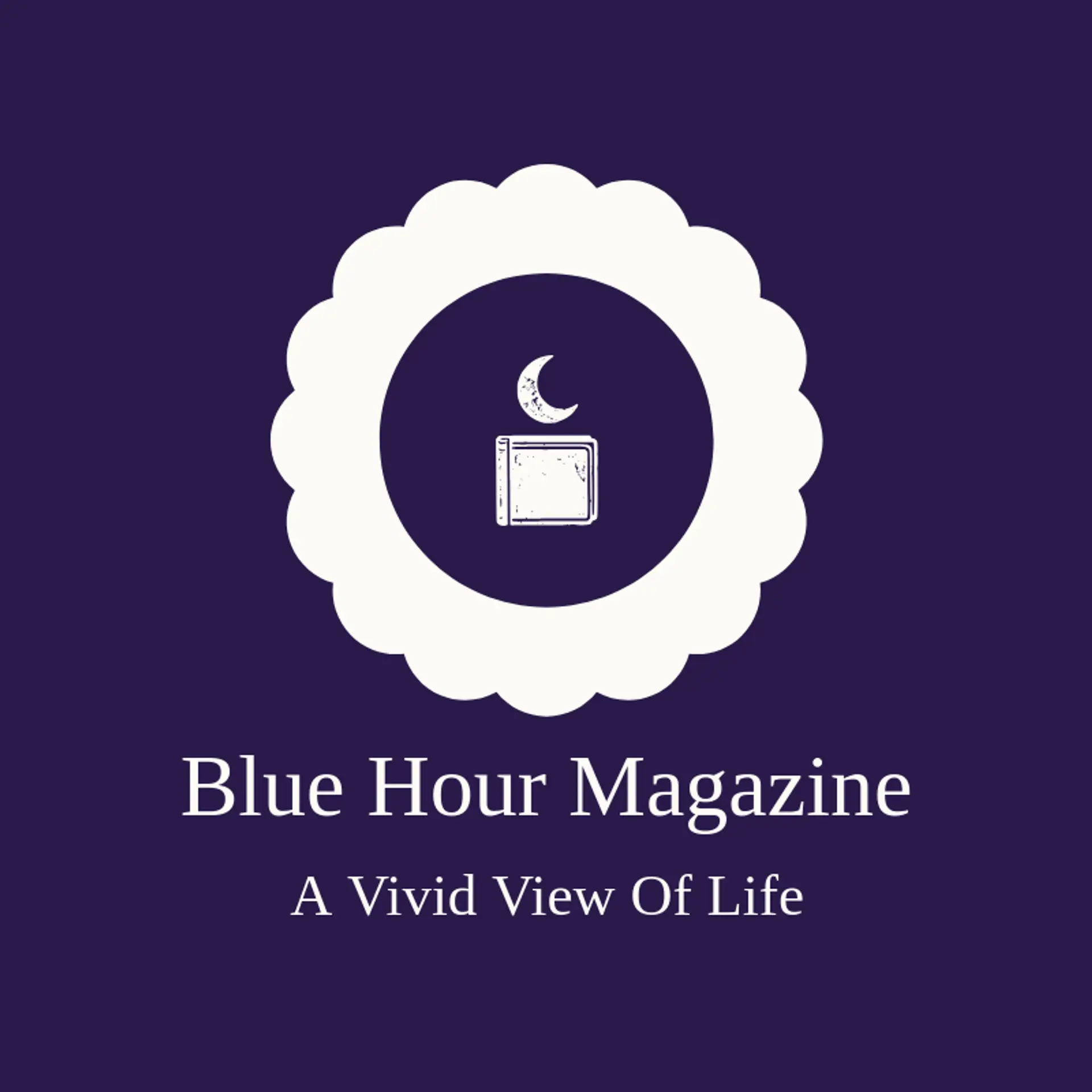 Blue Hour Magazine logo for magazine