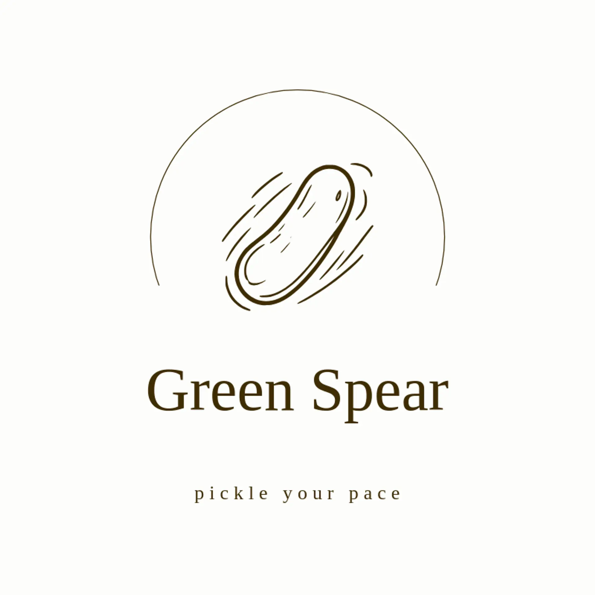 Green Spear logo for pickle