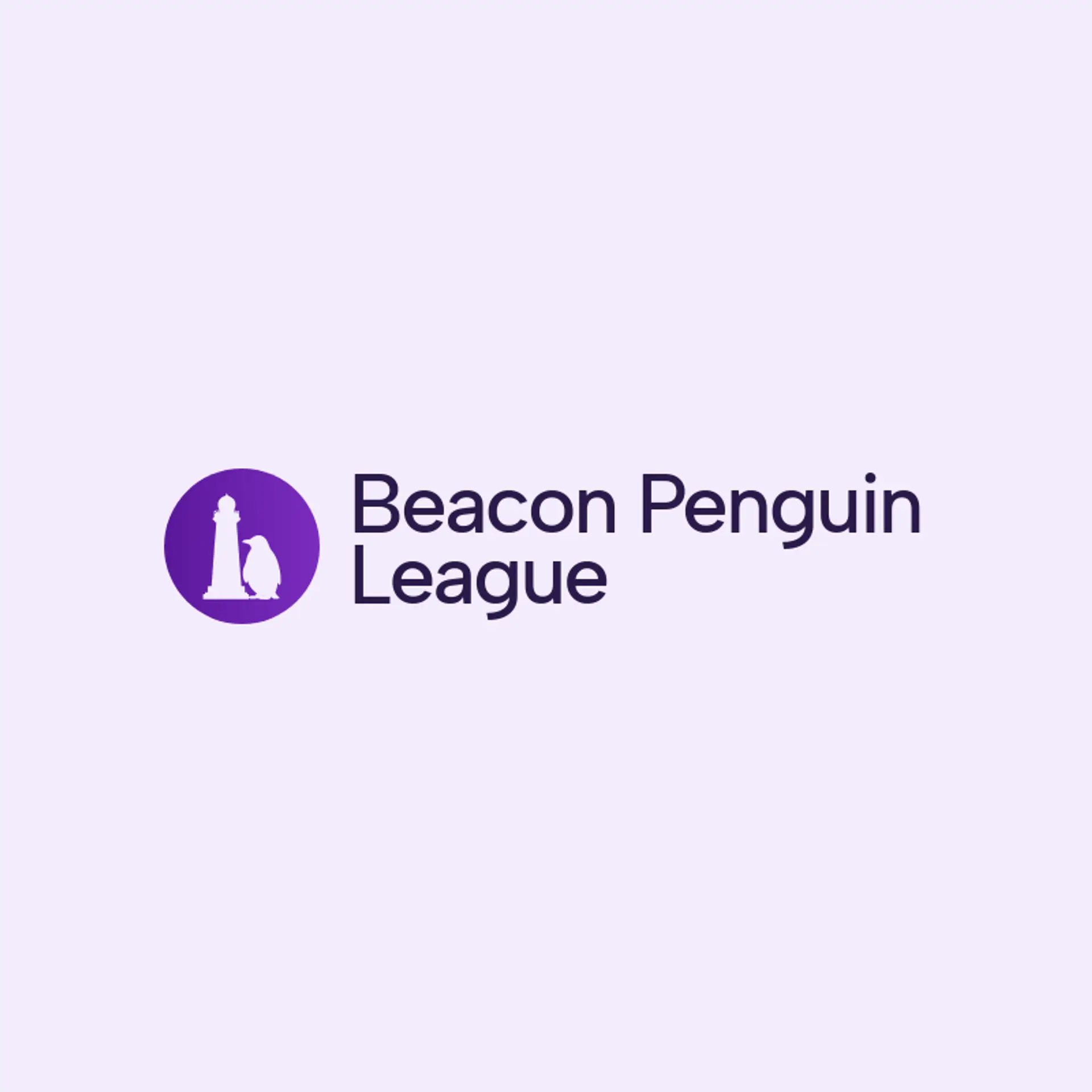 Beacon Penguin League logo for penguin