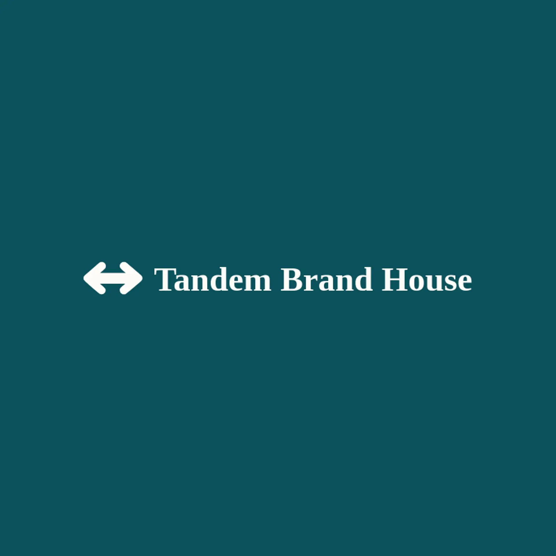 Tandem Brand House logo for advertising
