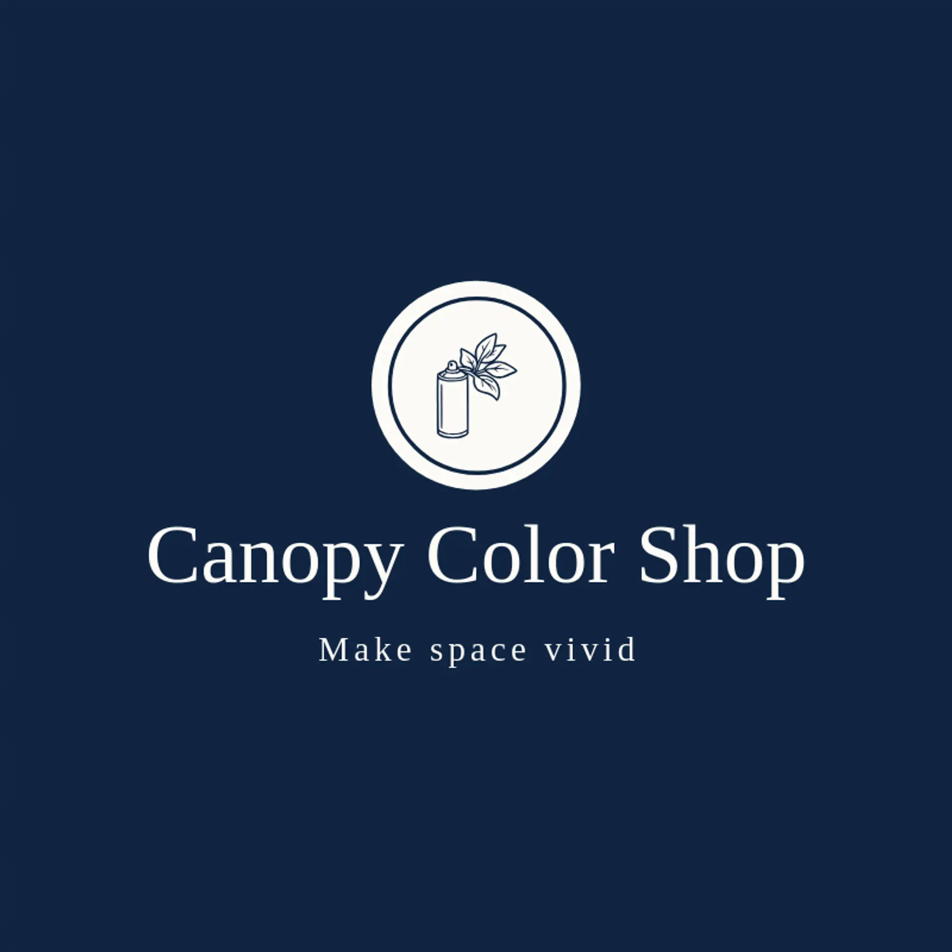 Canopy Color Shop logo for spray paint