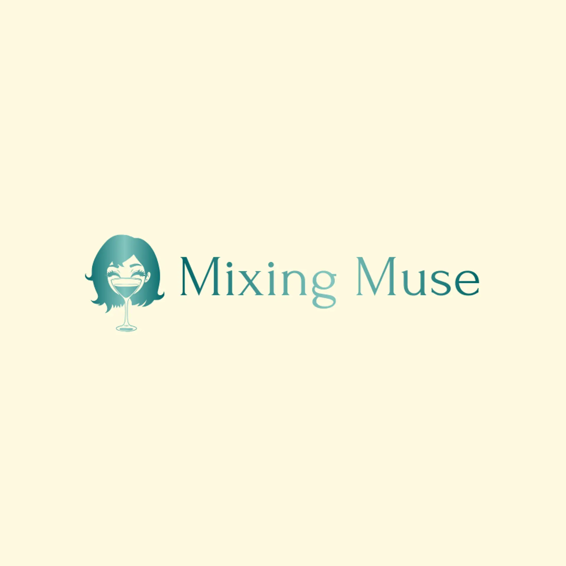 Mixing Muse logo for martini