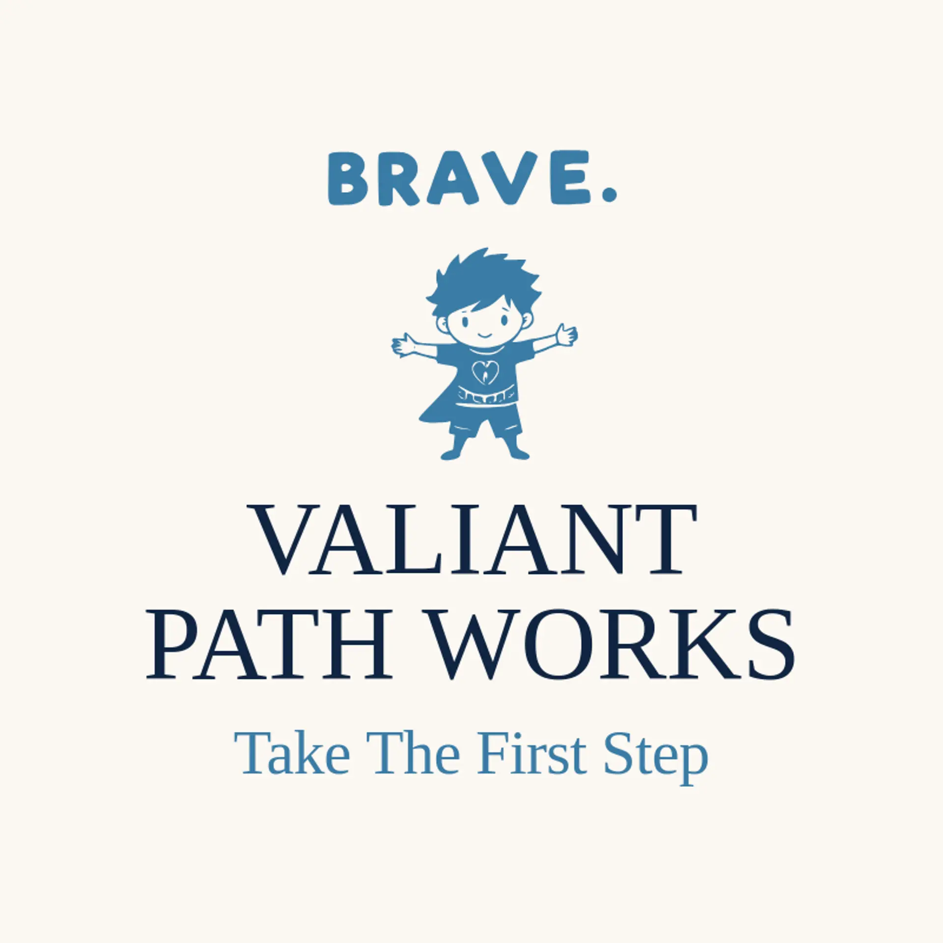Valiant Path Works logo for brave