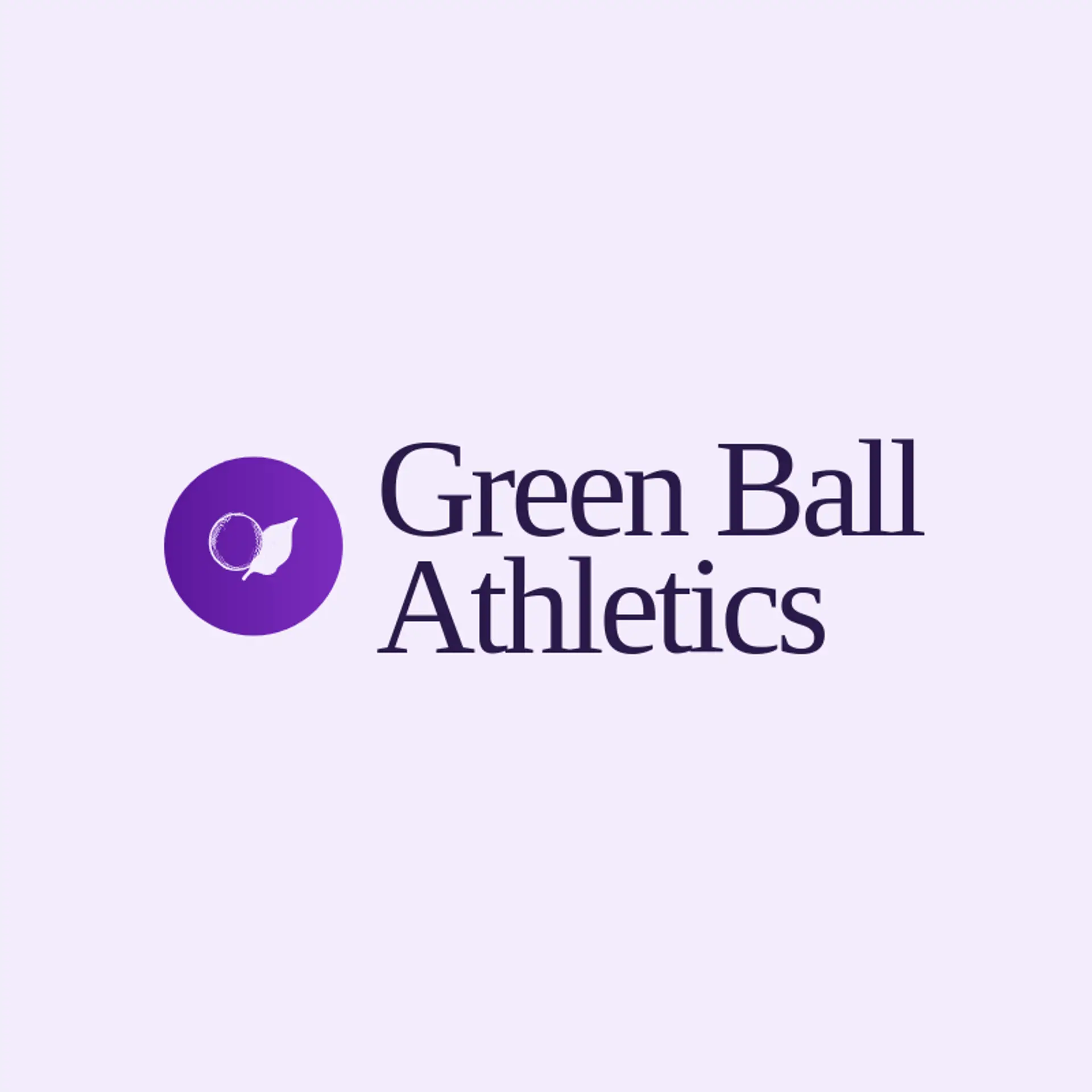 Green Ball Athletics logo for irish