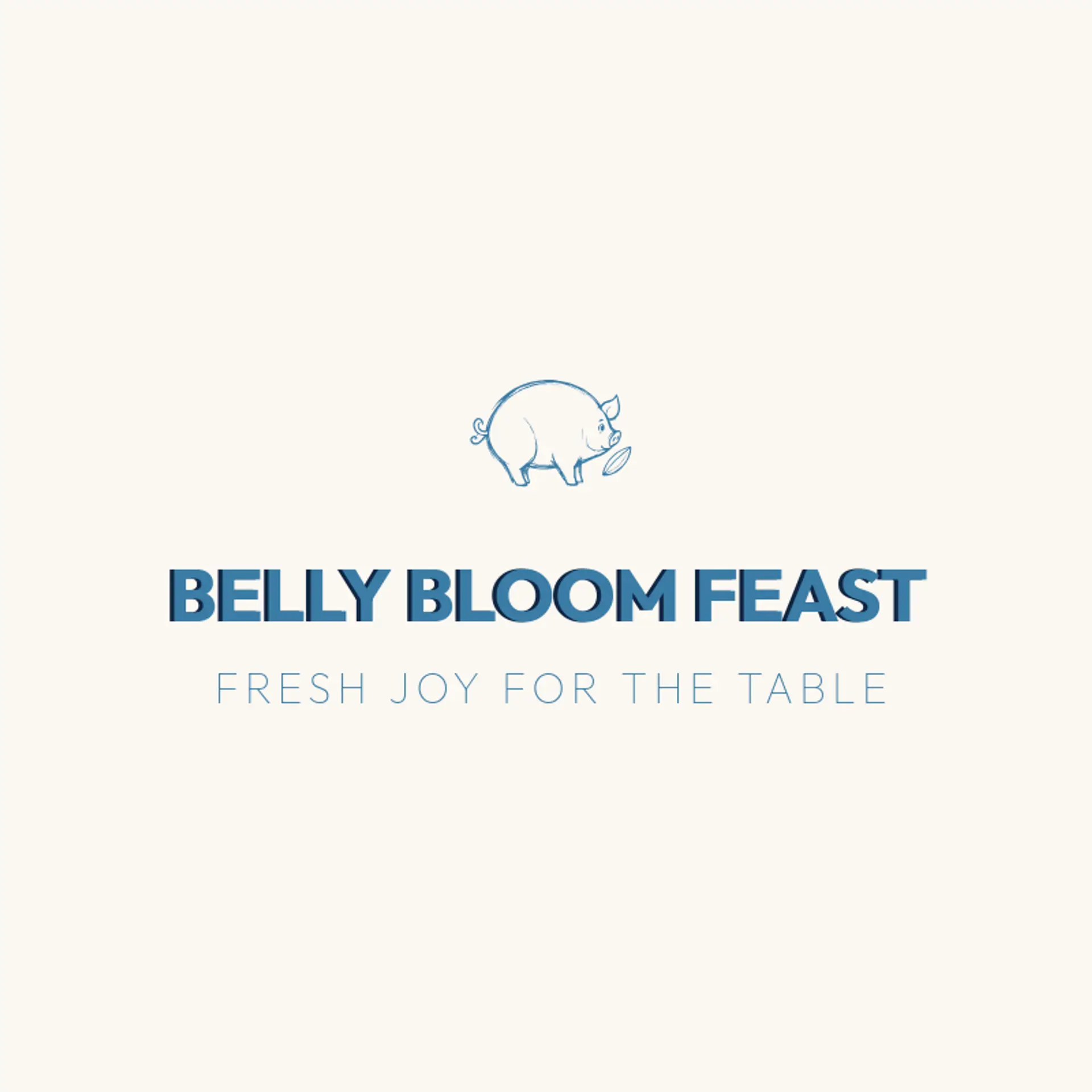 Belly Bloom Feast logo for lechon