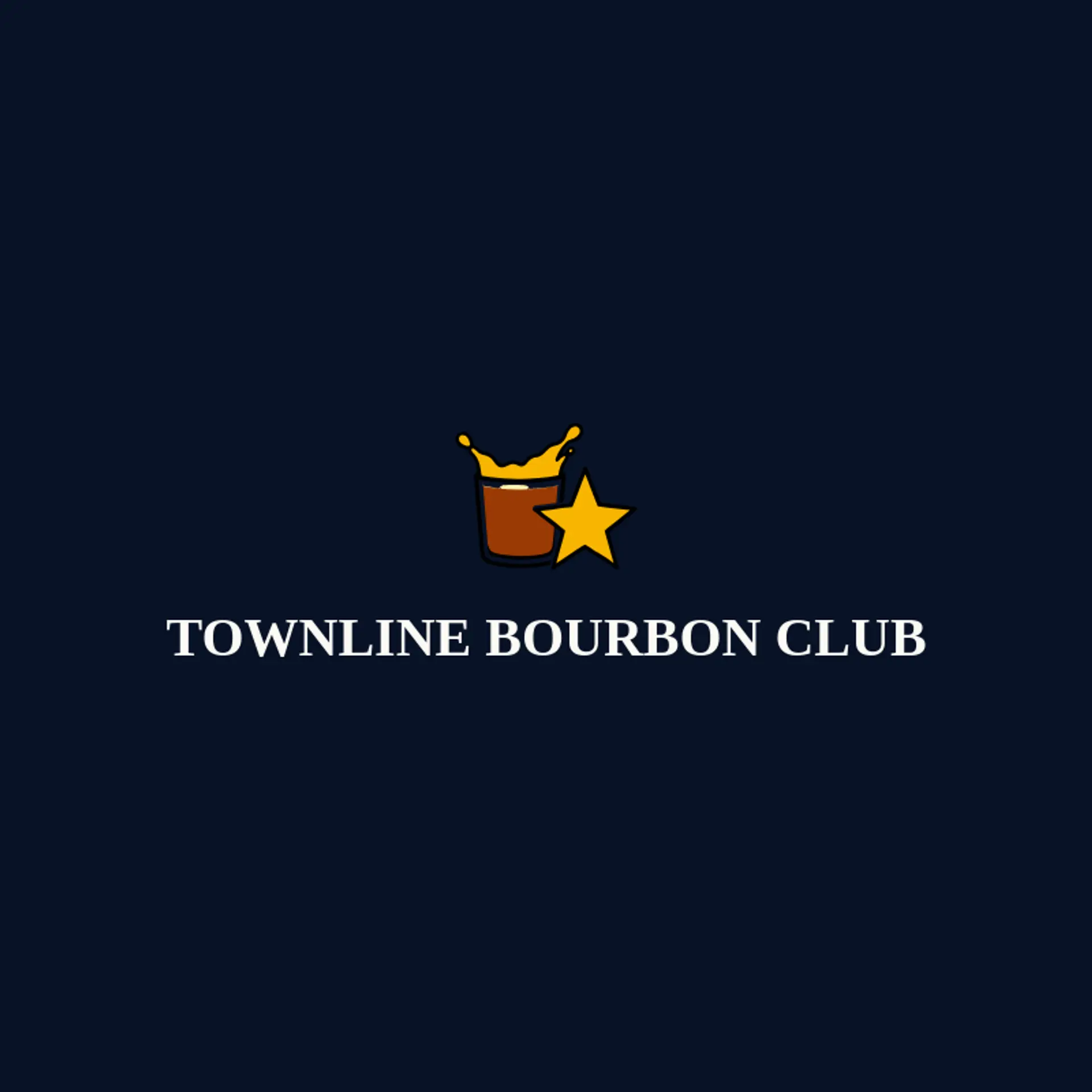 Townline Bourbon Club logo for bourbon