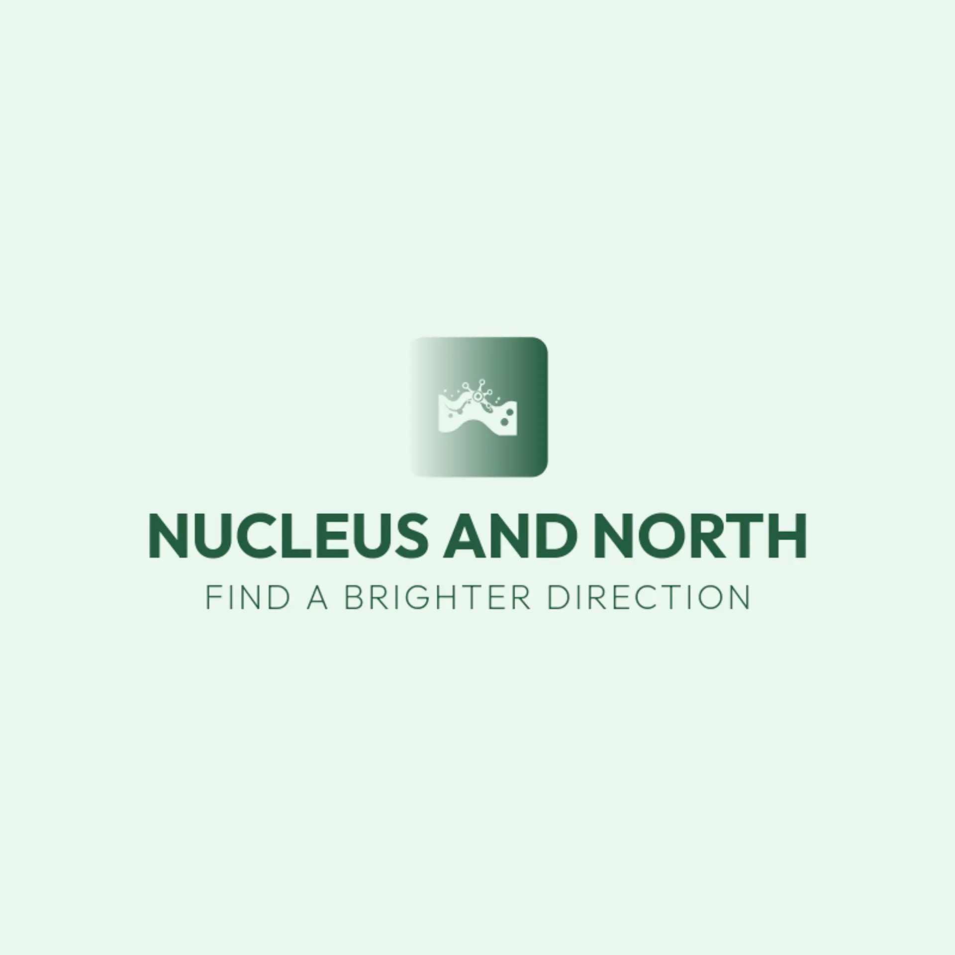 Nucleus and North logo for atomic