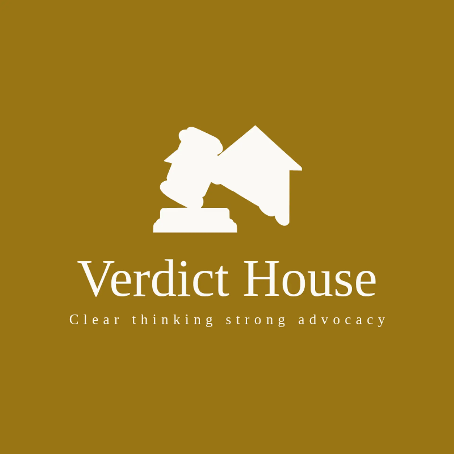 Verdict House logo for legal
