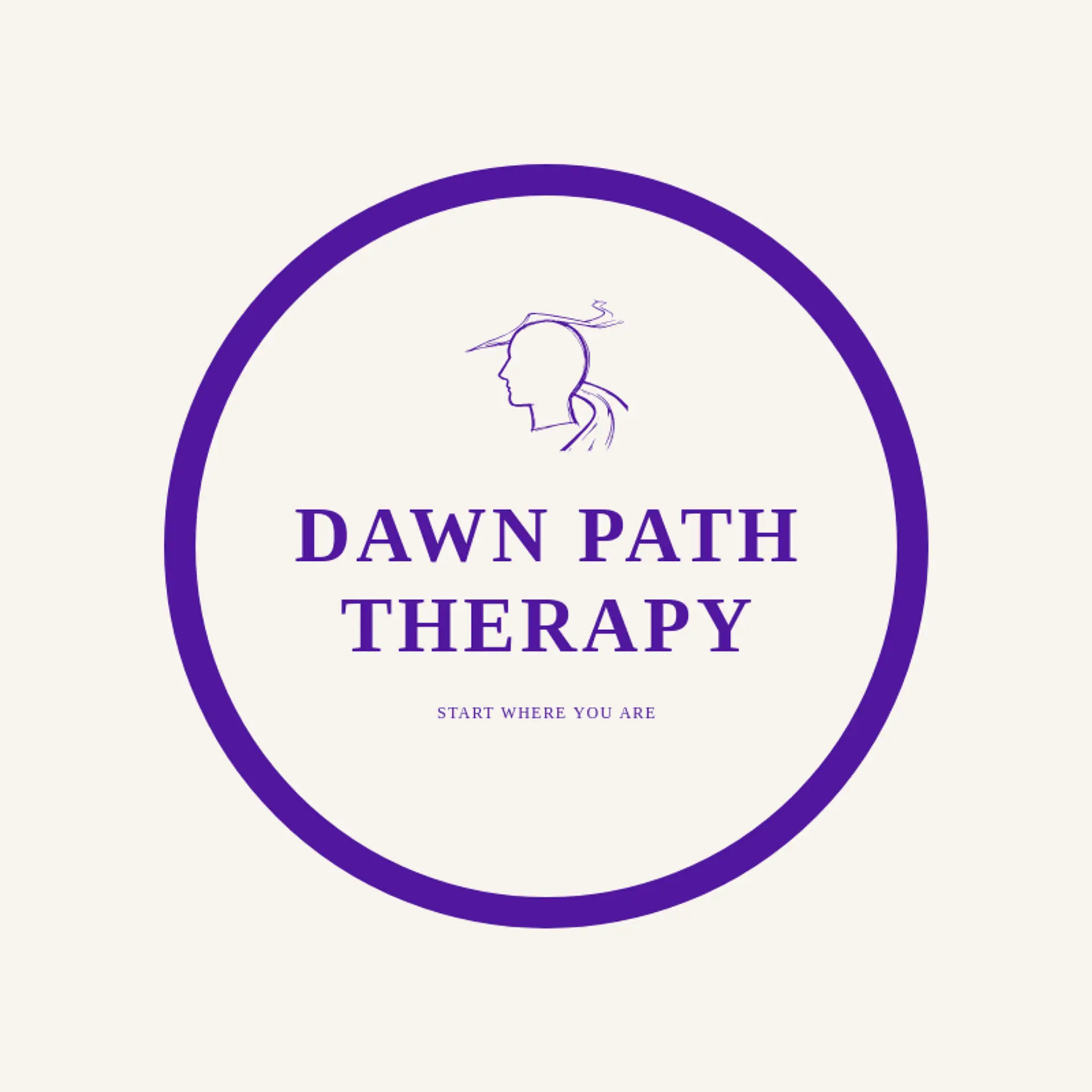 Dawn Path Therapy logo for psychologist