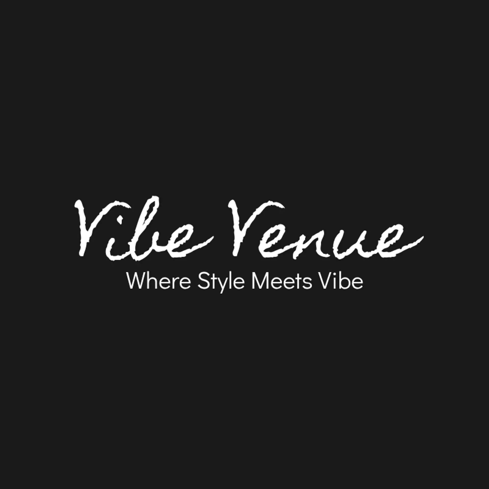 Vibe Venue logo for fashion company