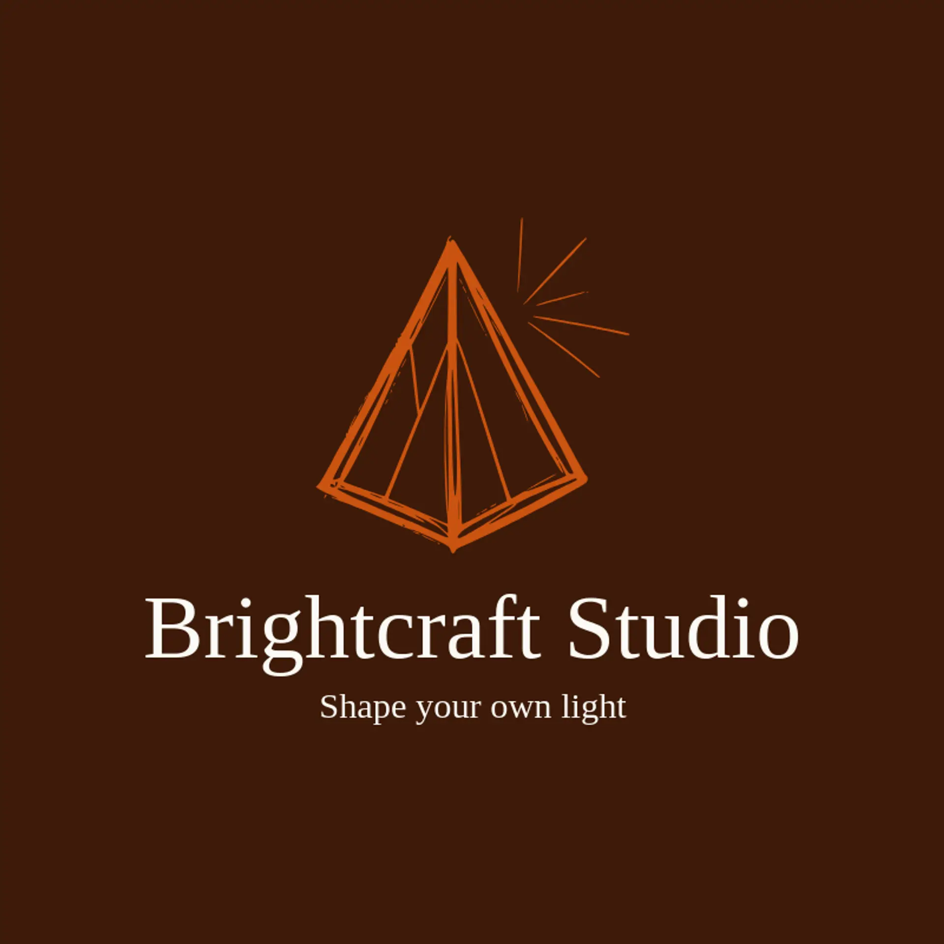 Brightcraft Studio logo for stained glass