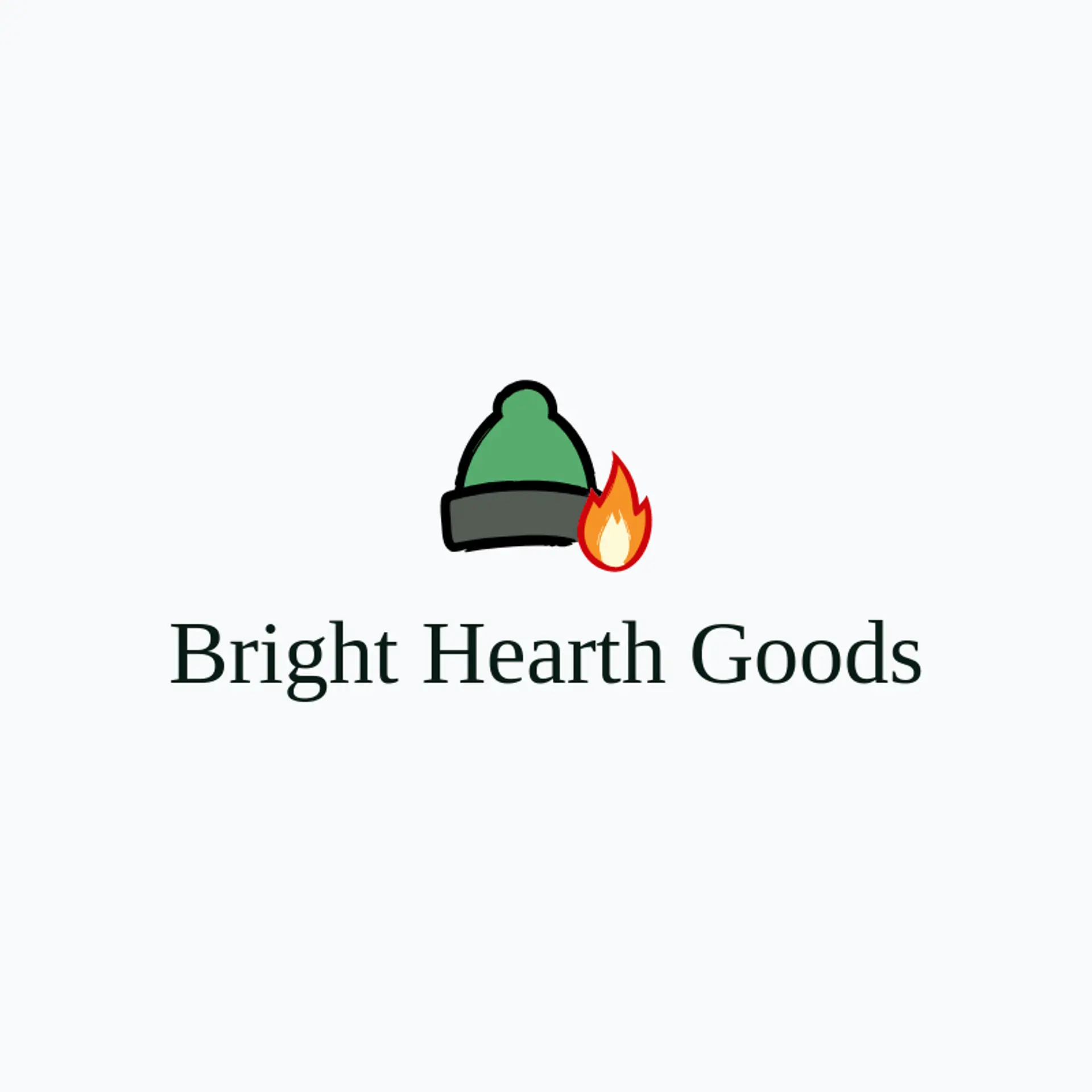Bright Hearth Goods logo for beanie