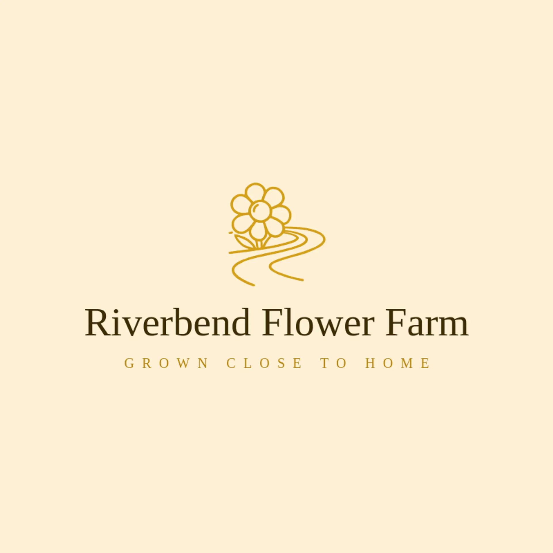 Riverbend Flower Farm logo for blossom