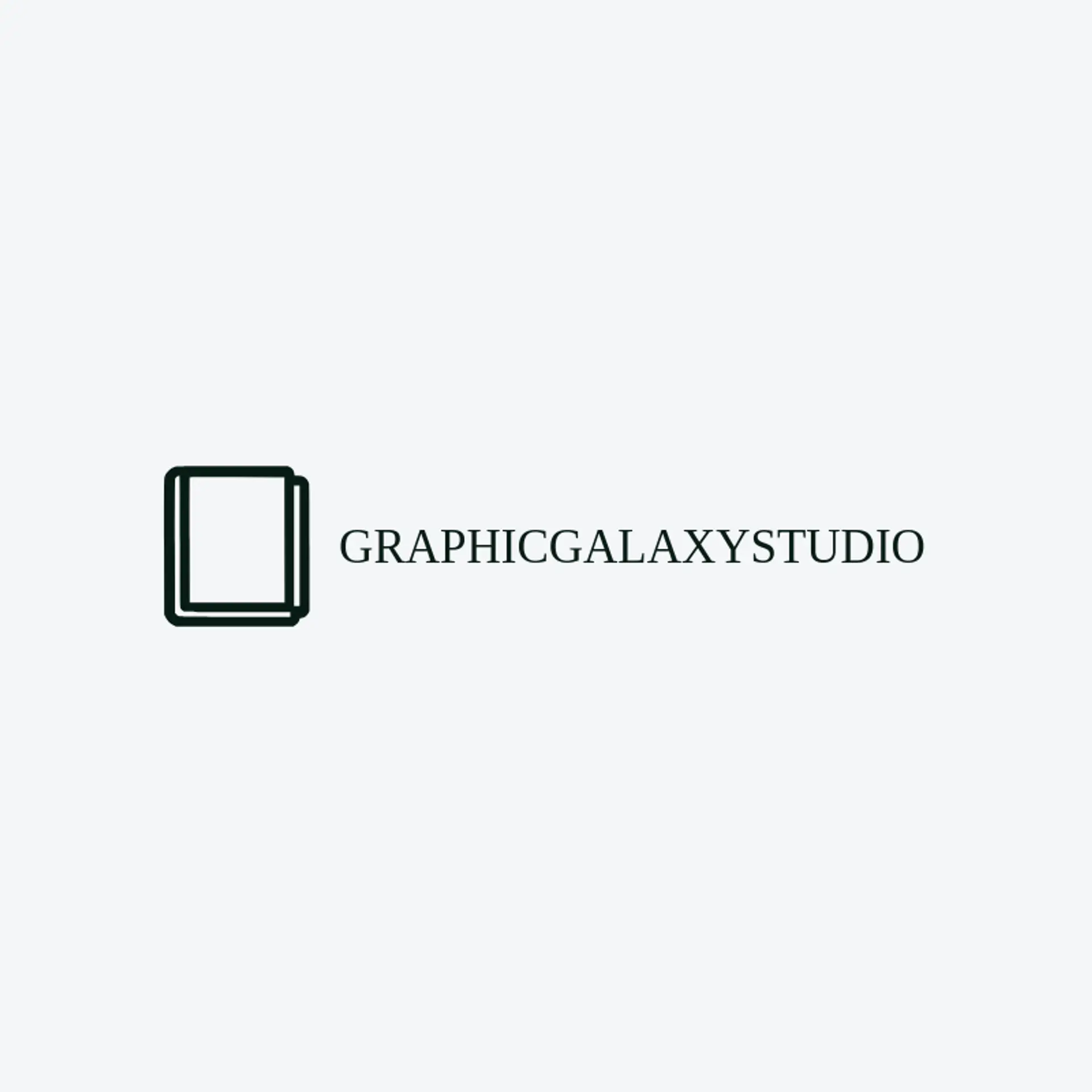 Graphic Galaxy Studio logo for comic book
