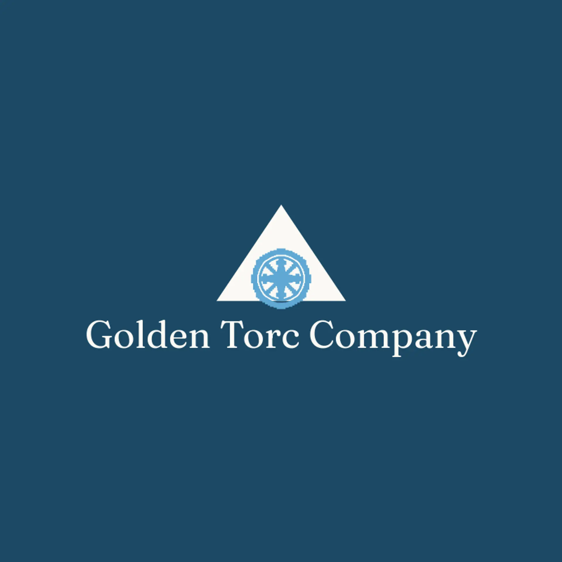 Golden Torc Company logo for celtic