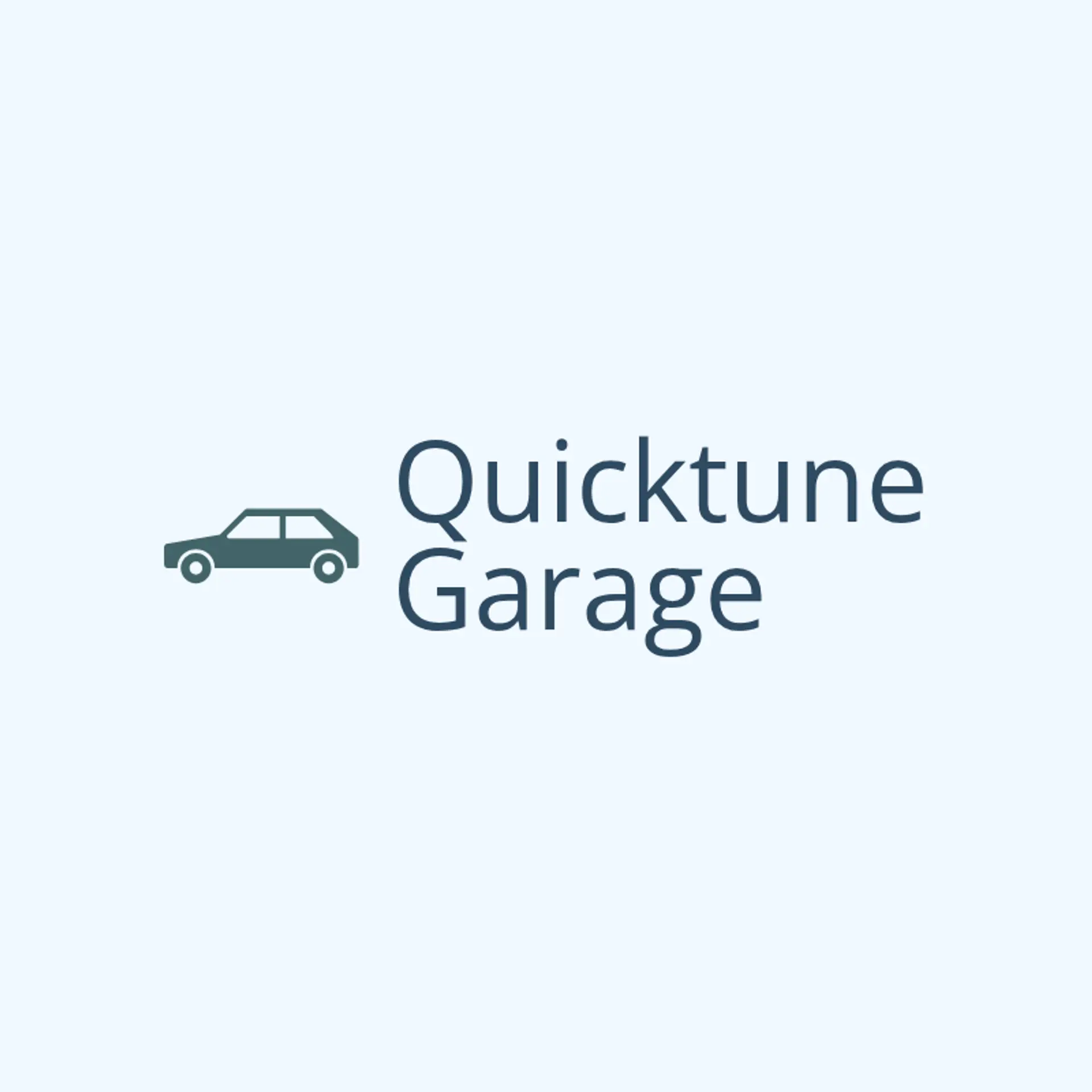QuickTune Garage logo for automotive repair
