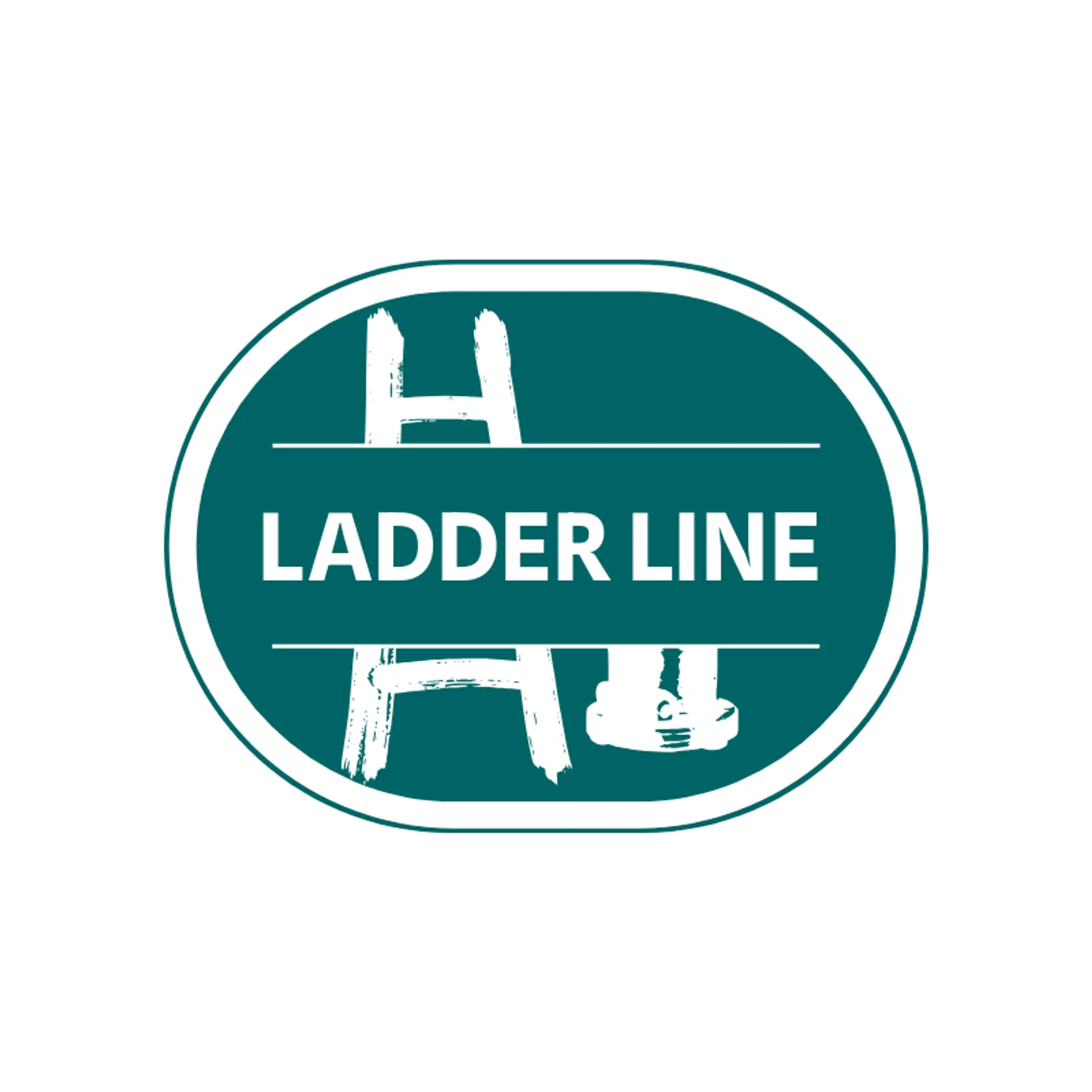 Ladder Line logo for fire department