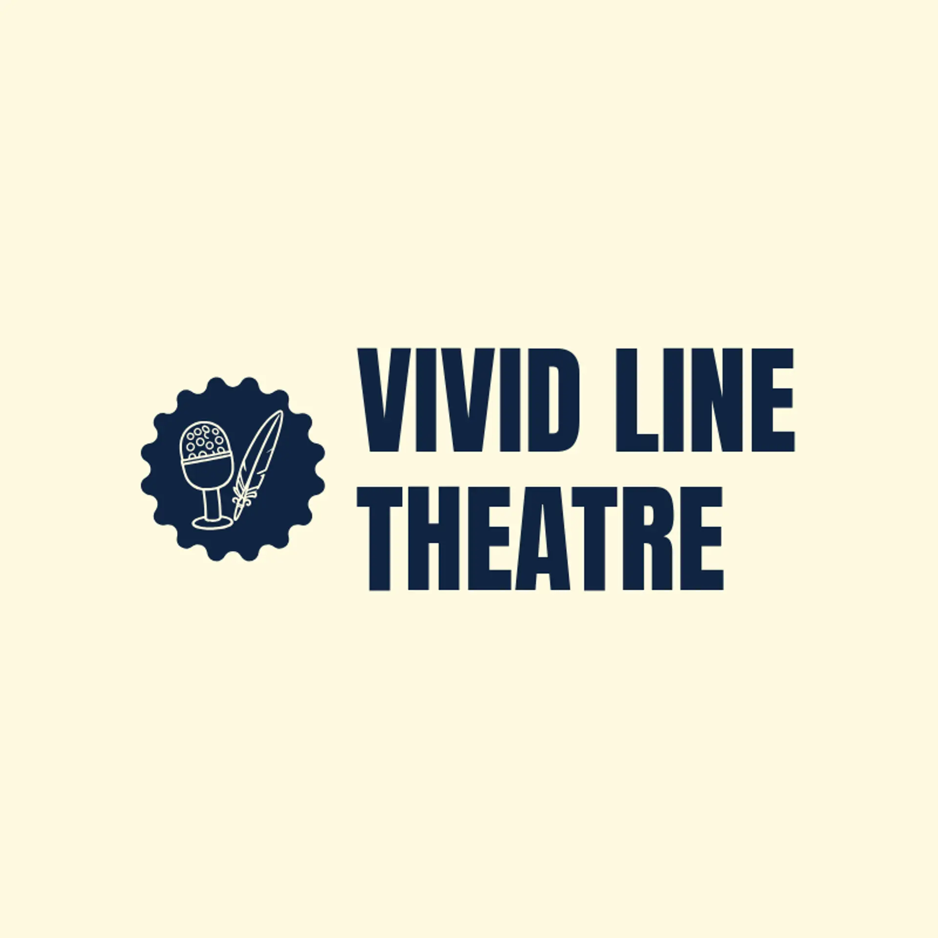 Vivid Line Theatre logo for drama
