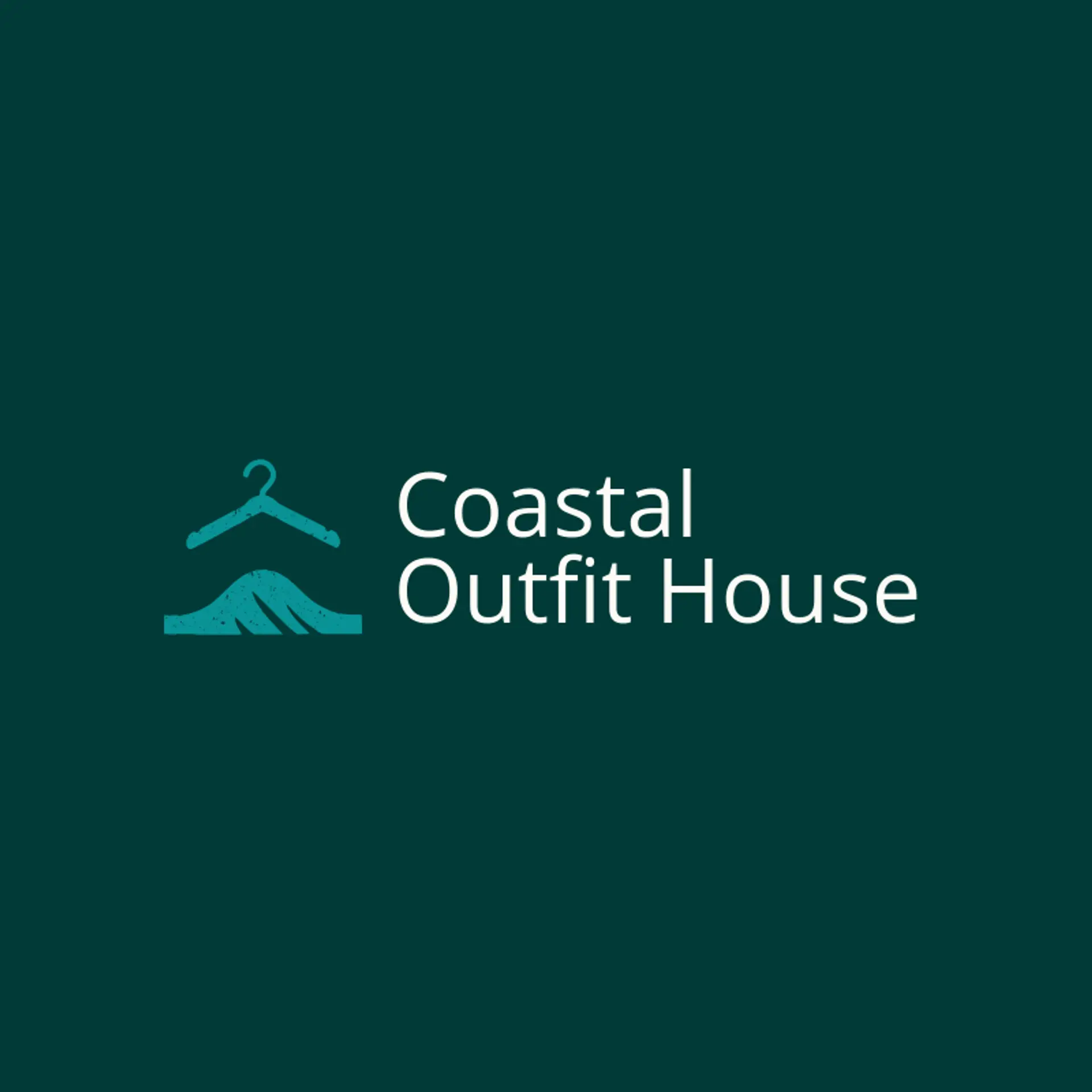 Coastal Outfit House logo for hanger