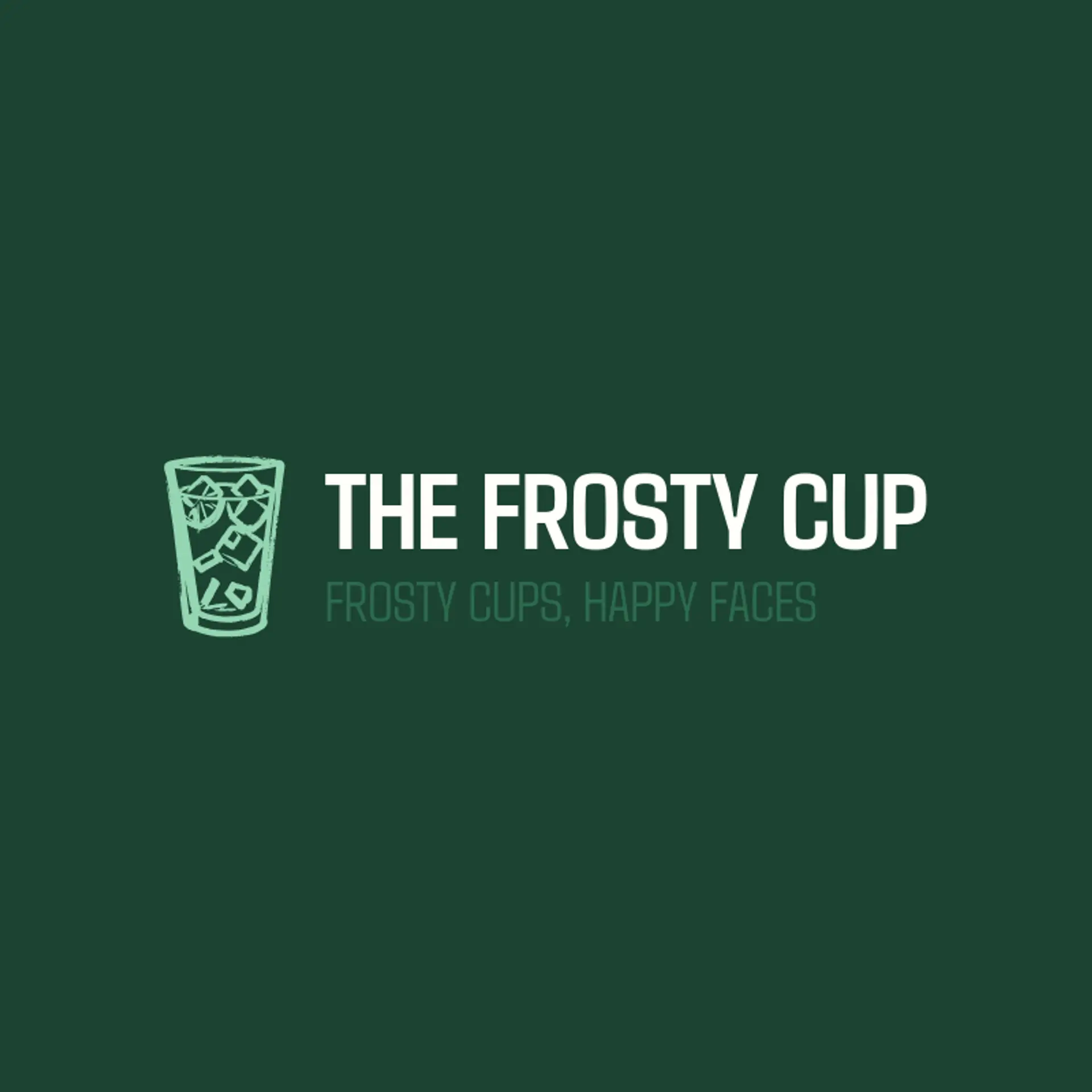 The Frosty Cup logo for lemonade