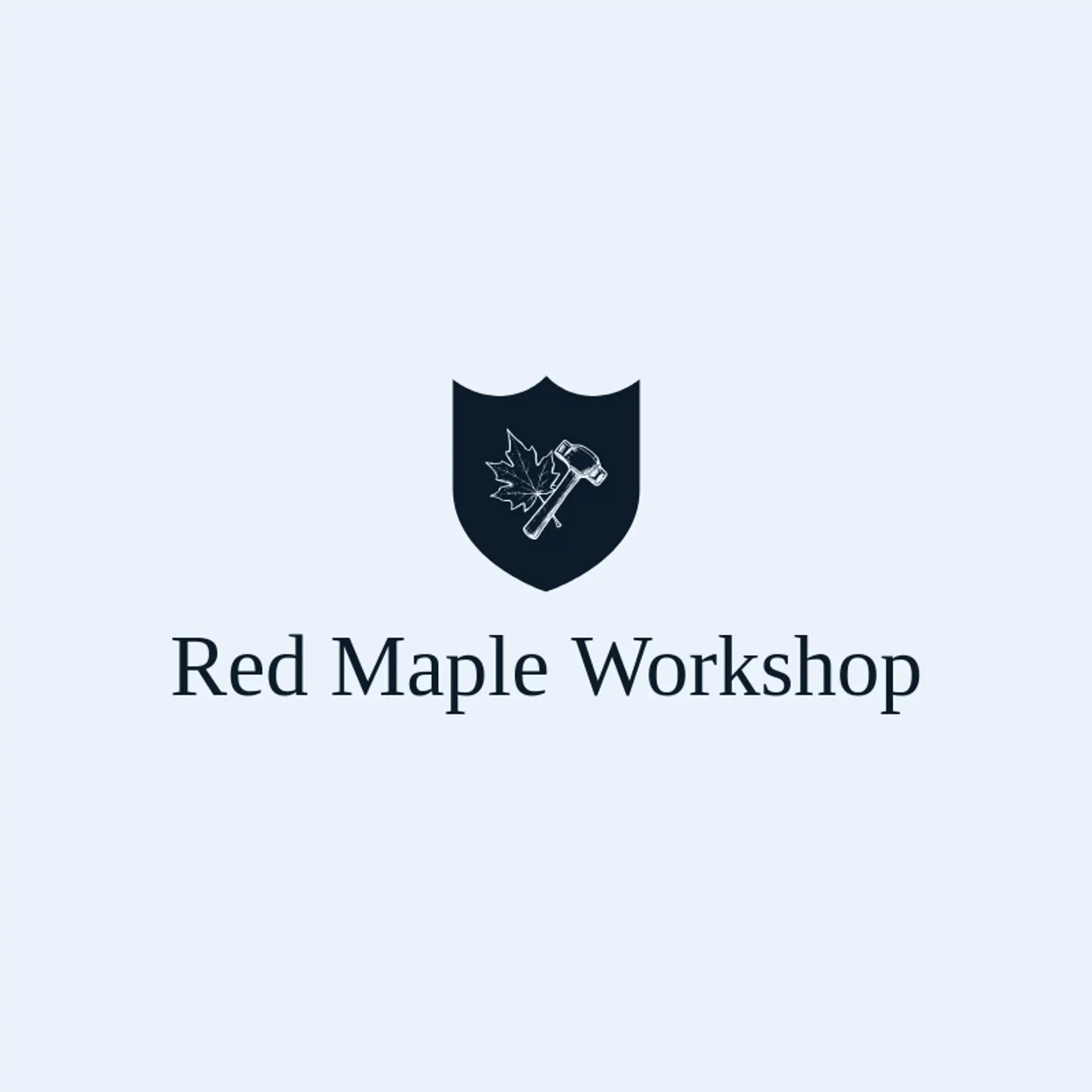 Red Maple Workshop logo for workshop
