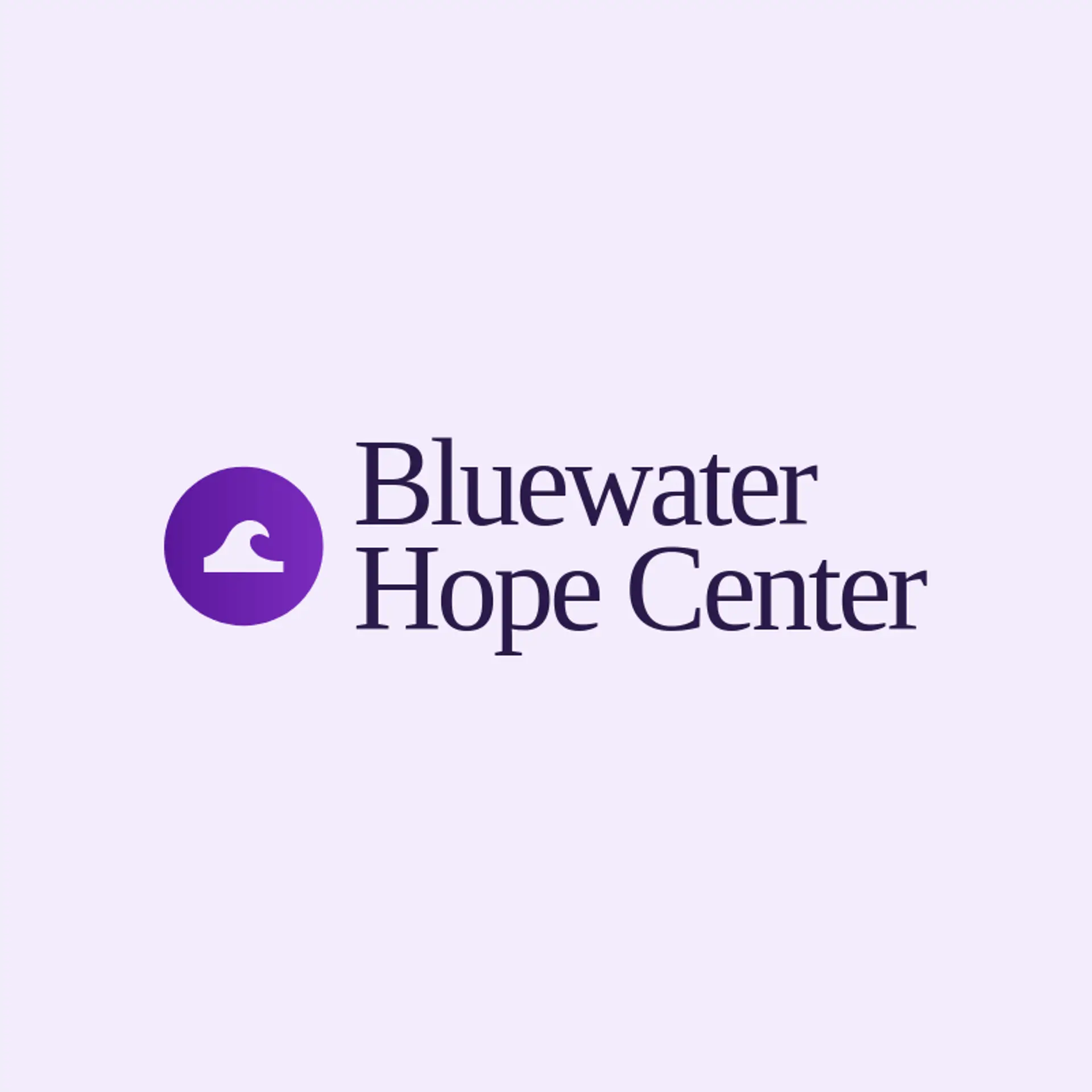 Bluewater Hope Center logo for tsunami