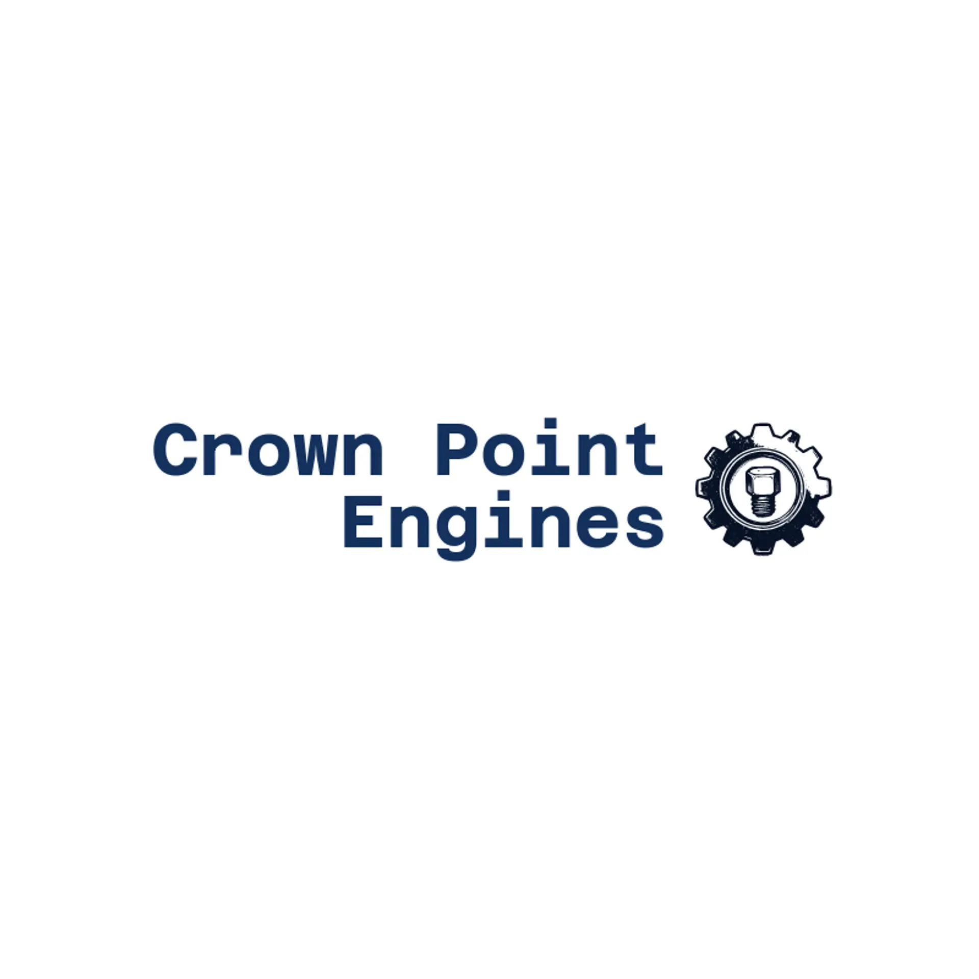 Crown Point Engines logo for engine