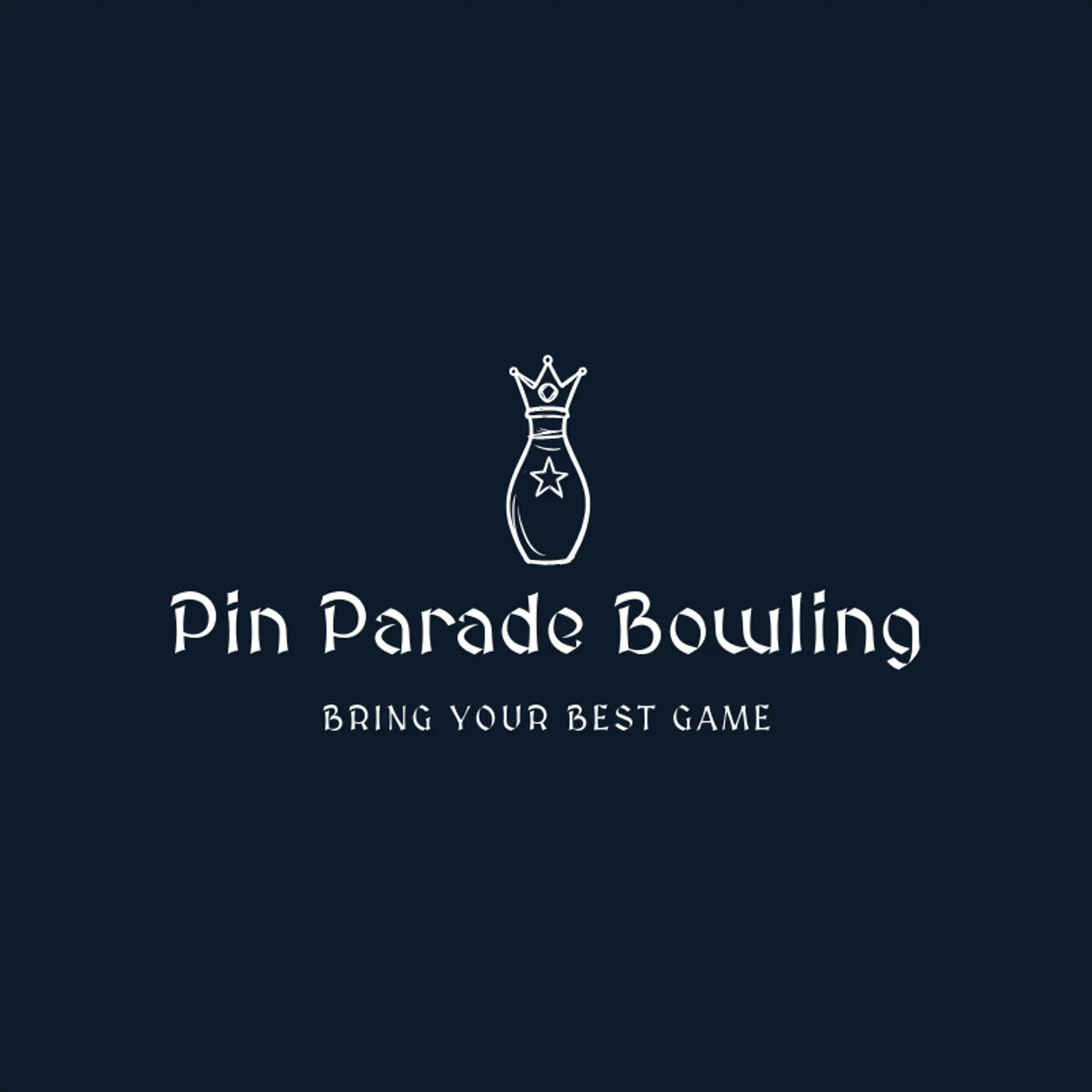 Pin Parade Bowling logo for bowling