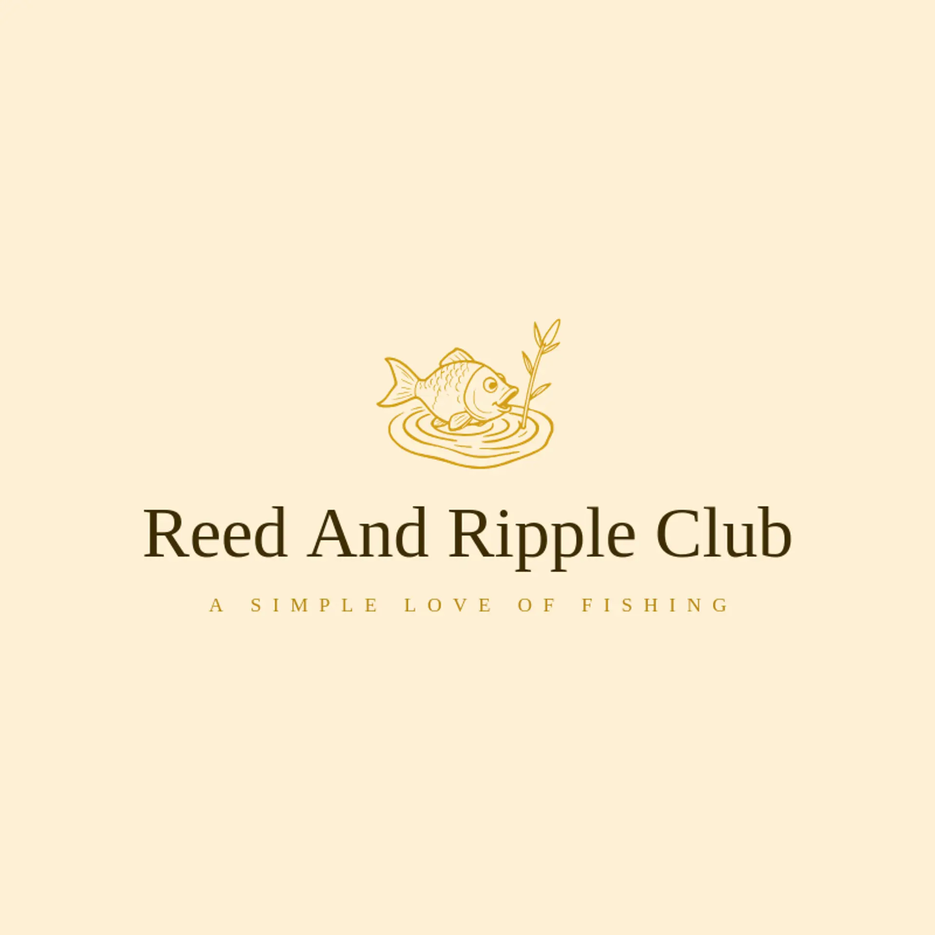 Reed and Ripple Club logo for carp