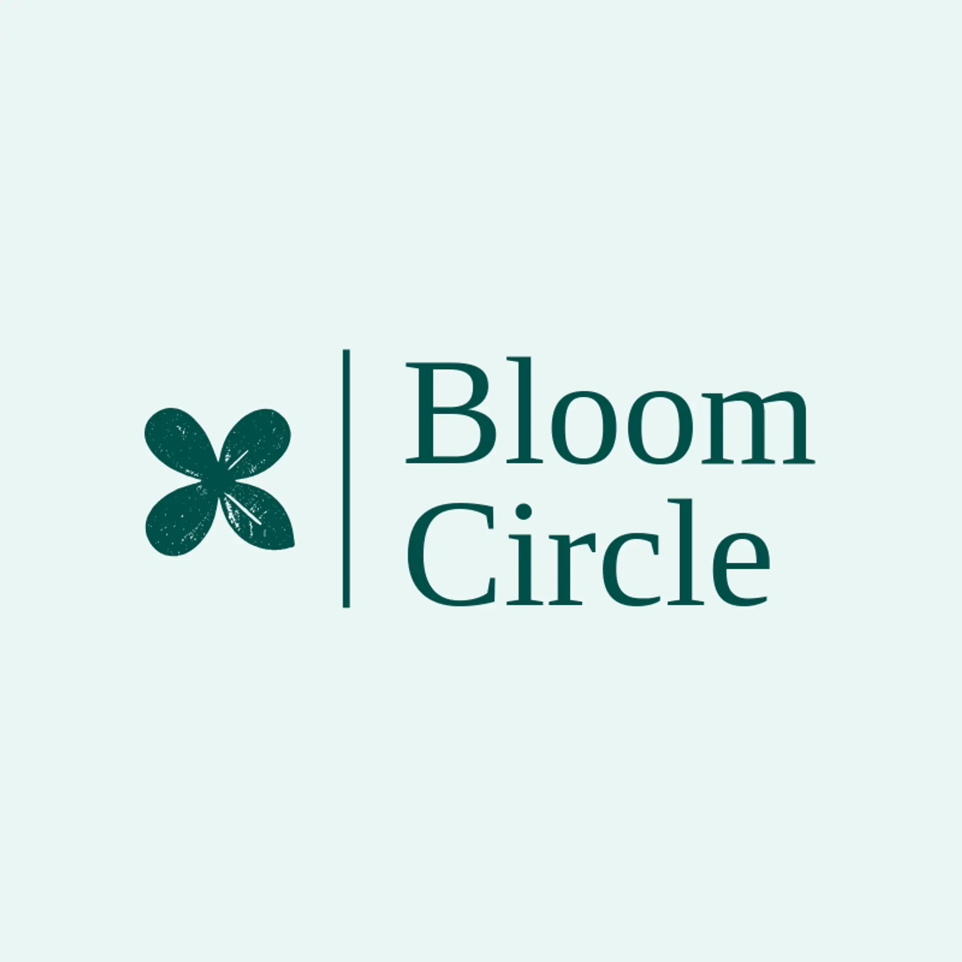 Bloom Circle logo for spring