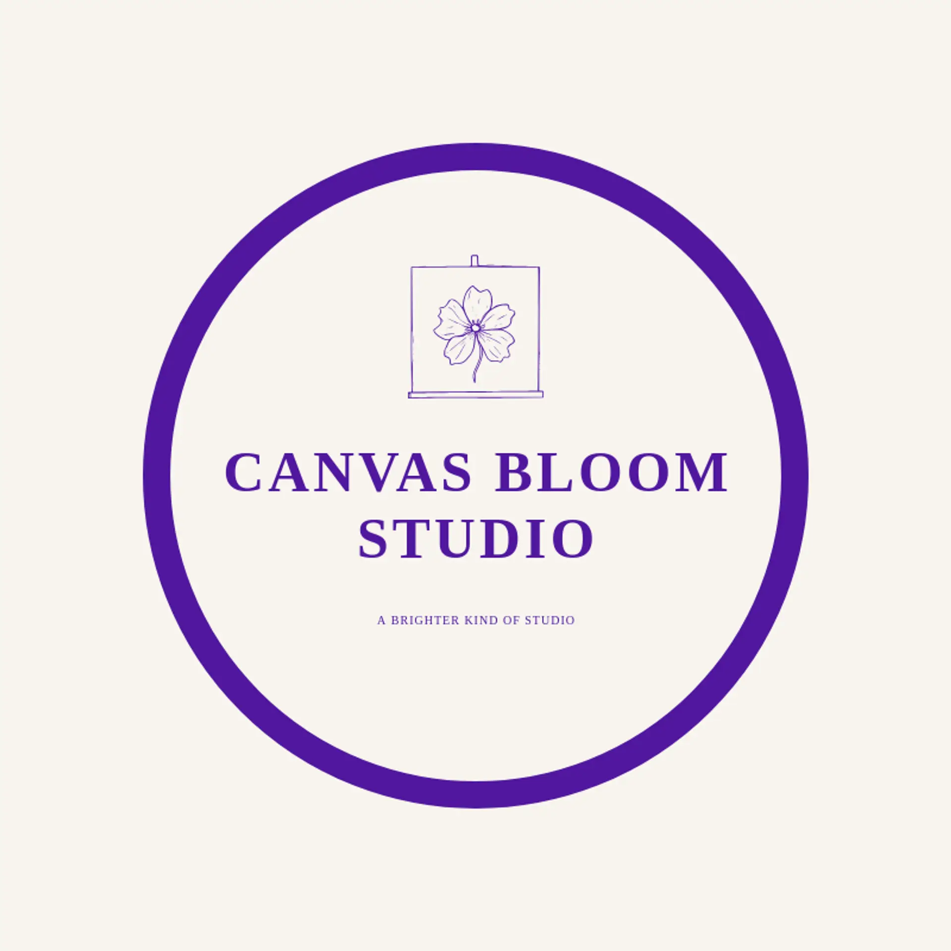 Canvas Bloom Studio logo for canvas