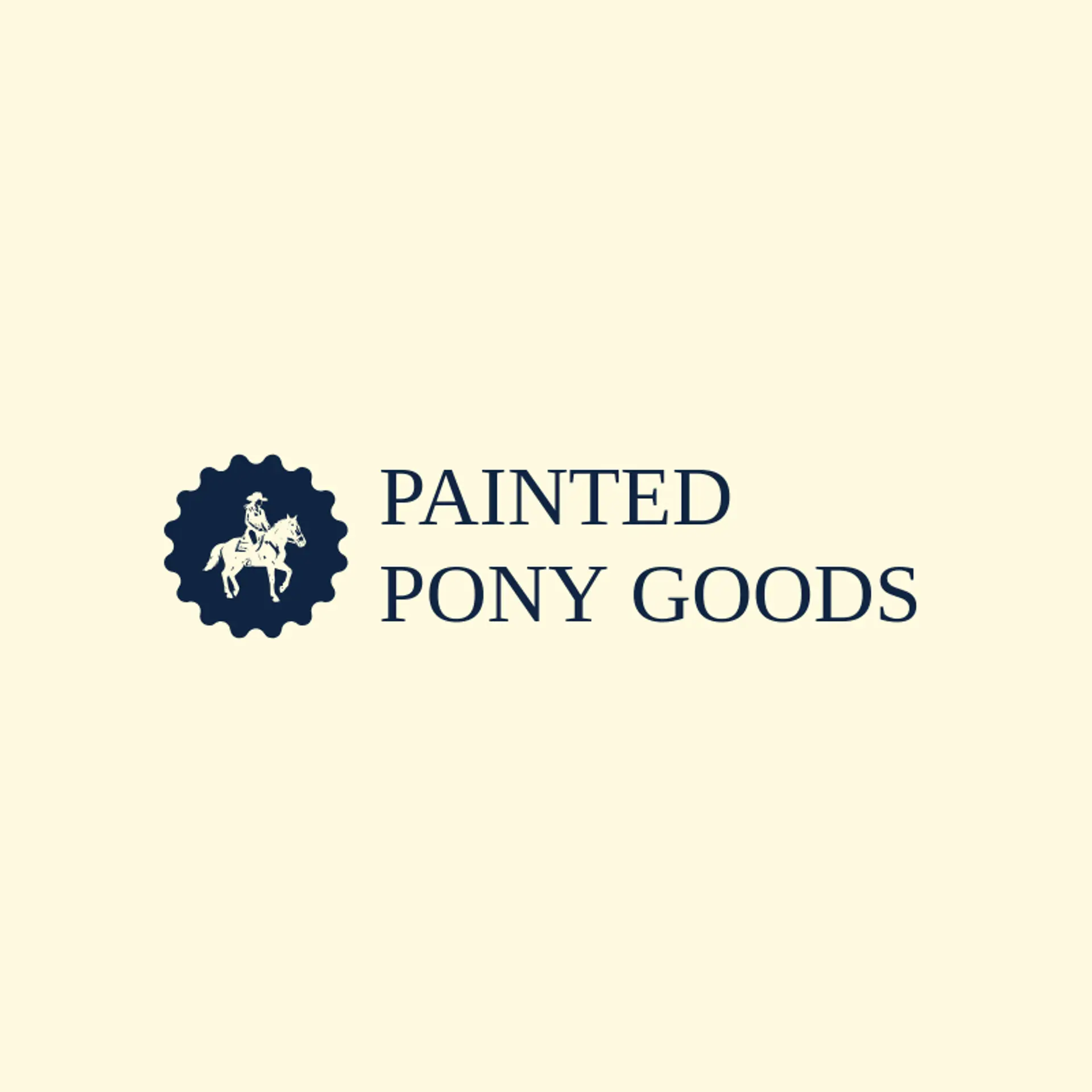 Painted Pony Goods logo for cowgirl