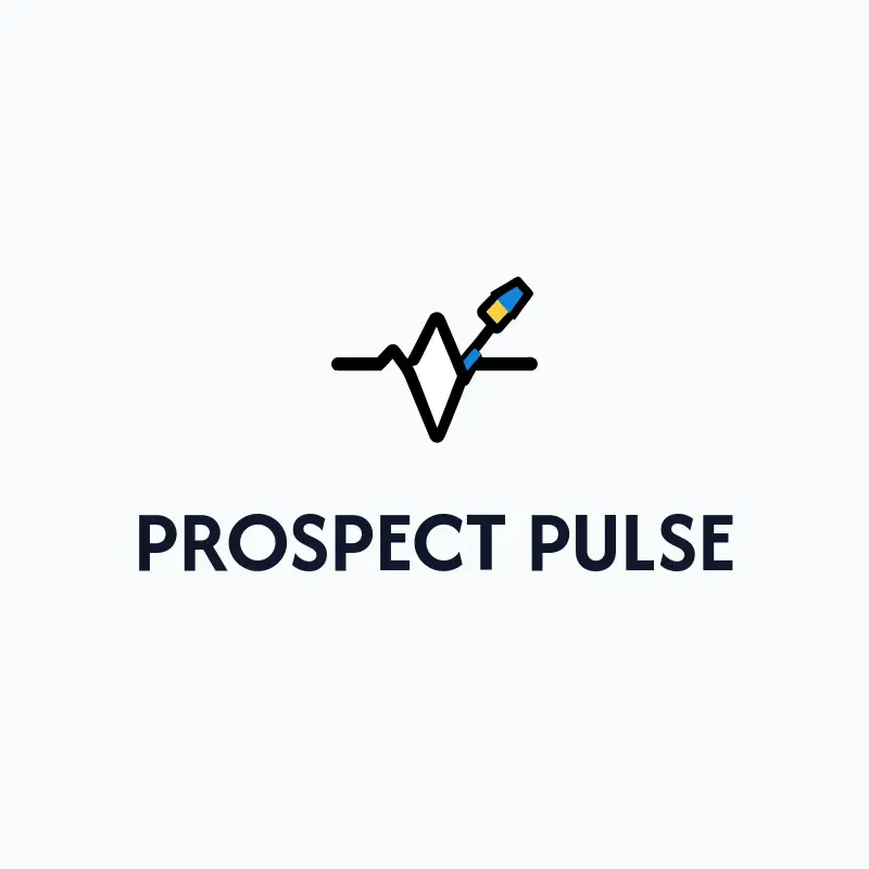 The email name Prospect Pulse as a branded logo with a single color icon