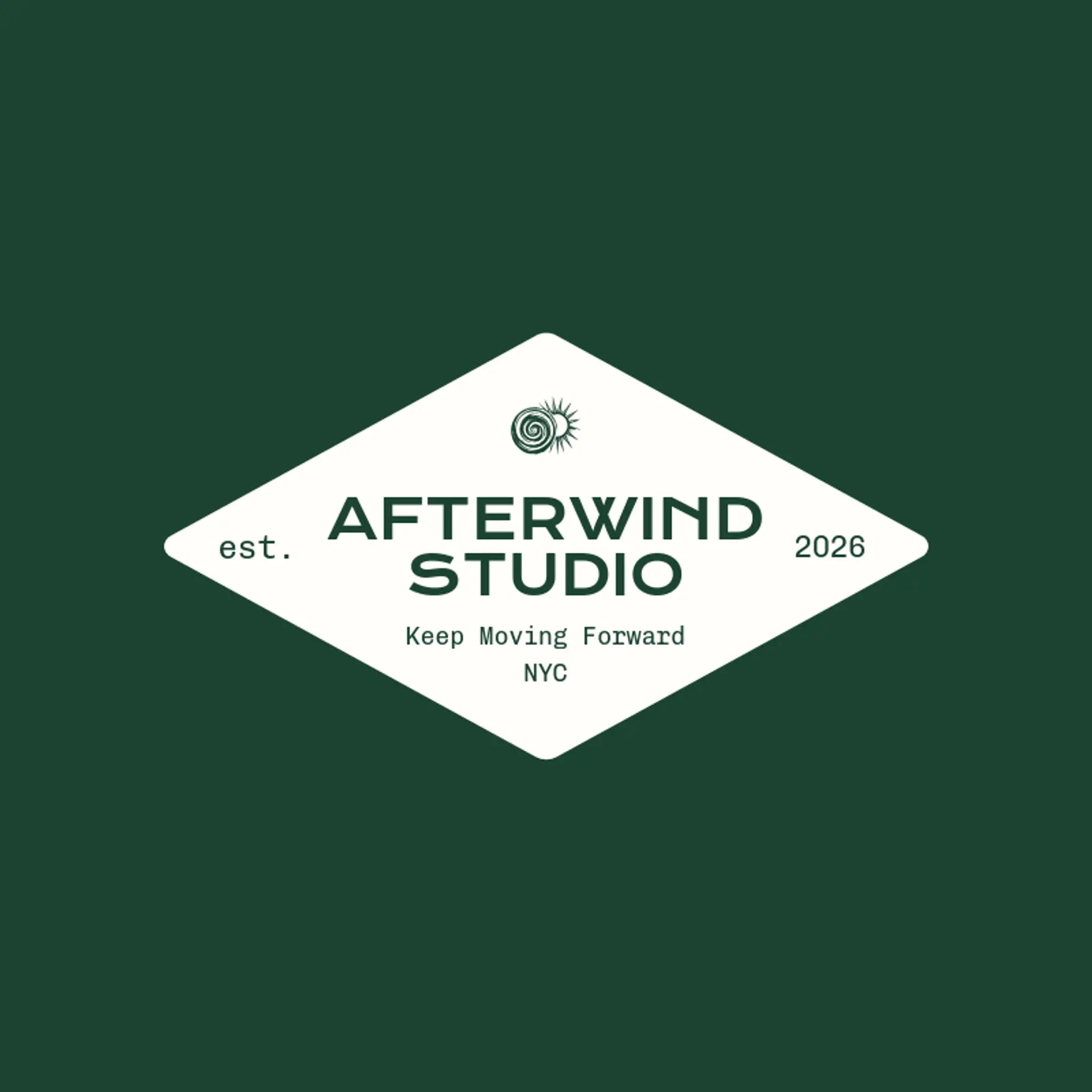 Afterwind Studio logo for hurricane